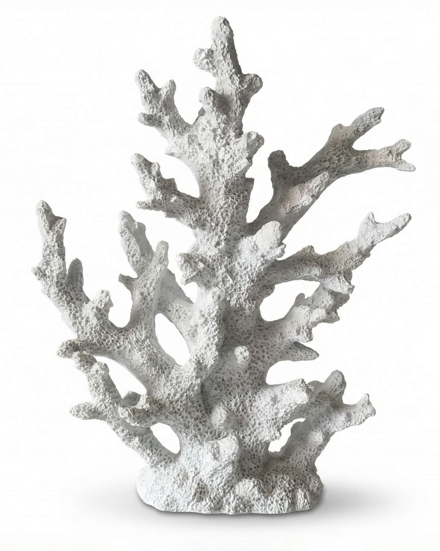 ZASEUCI Lifelike Coral Reef Sculpture Statue - Handmade Resin Ocean Decor for Aquarium, Desk, Bathroom, Shelf - Coastal Beach Nautical Theme Gift for Home & Office