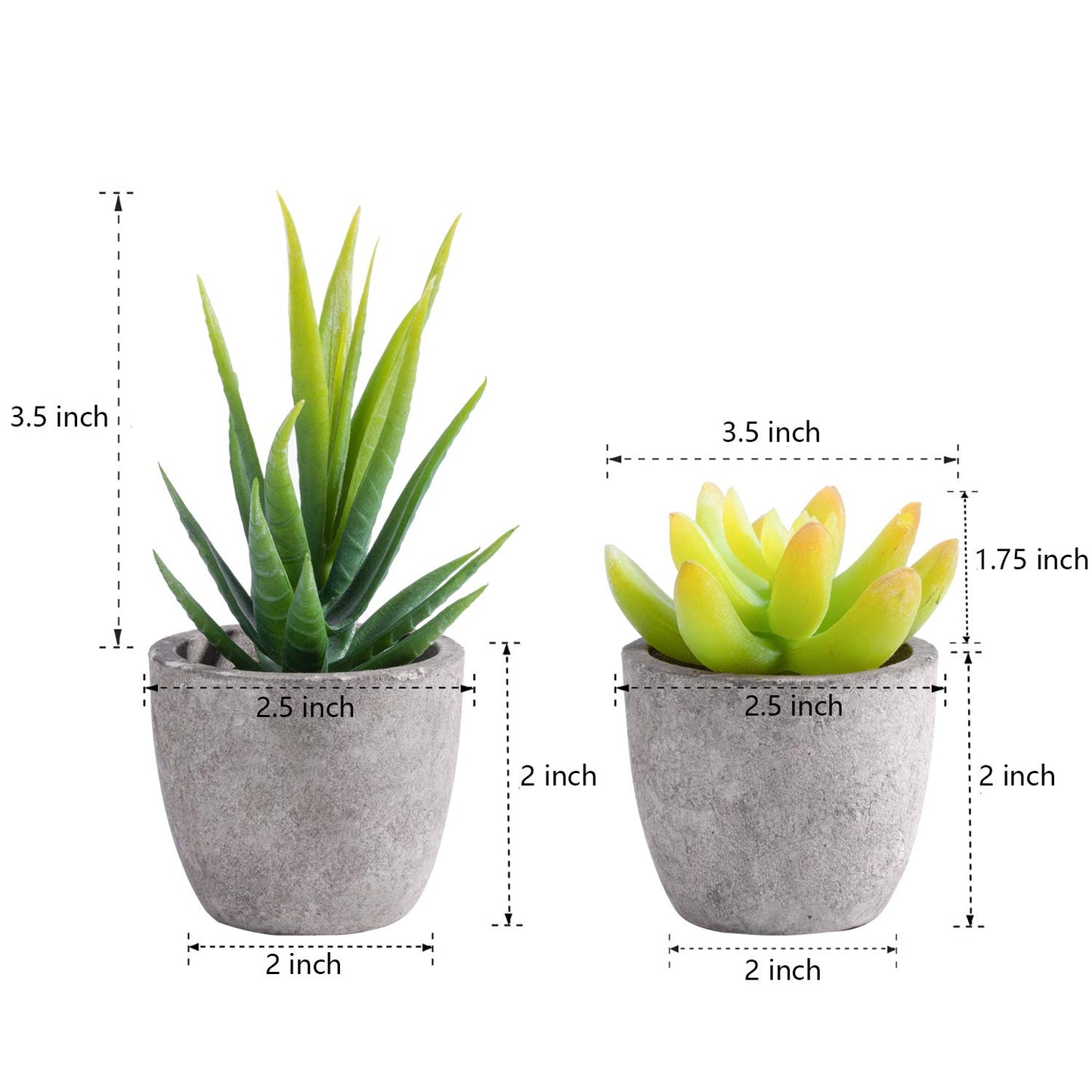 T4U Artificial Succulent Plants in Pot