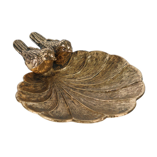 NIKKY HOME Ring Holder Bird Jewelry Dish Vintage Trinket Tray Decorative Shabby Chic Display Organizer Plate Bowl for Necklace Earring Bracelet Ring Home Handmade Gift for Women Girl