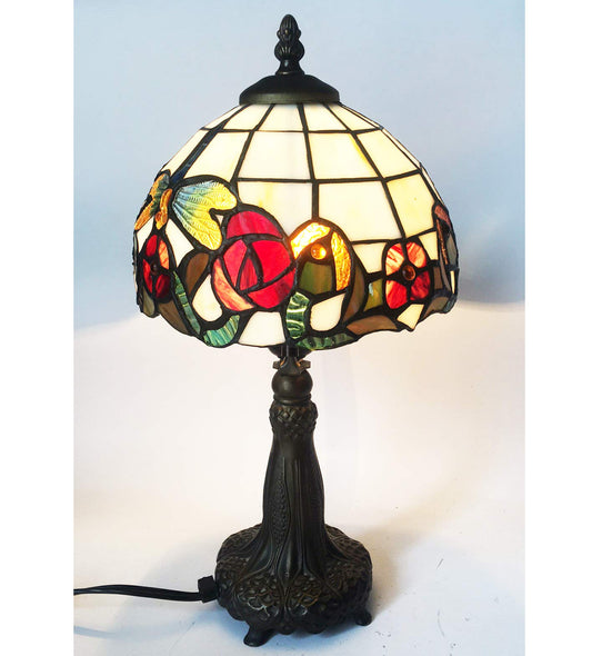 Tiffany lamp dragonfly HMJ8029 Stained Glass Roses 、Tiffany style 8" table lamp dragonfly