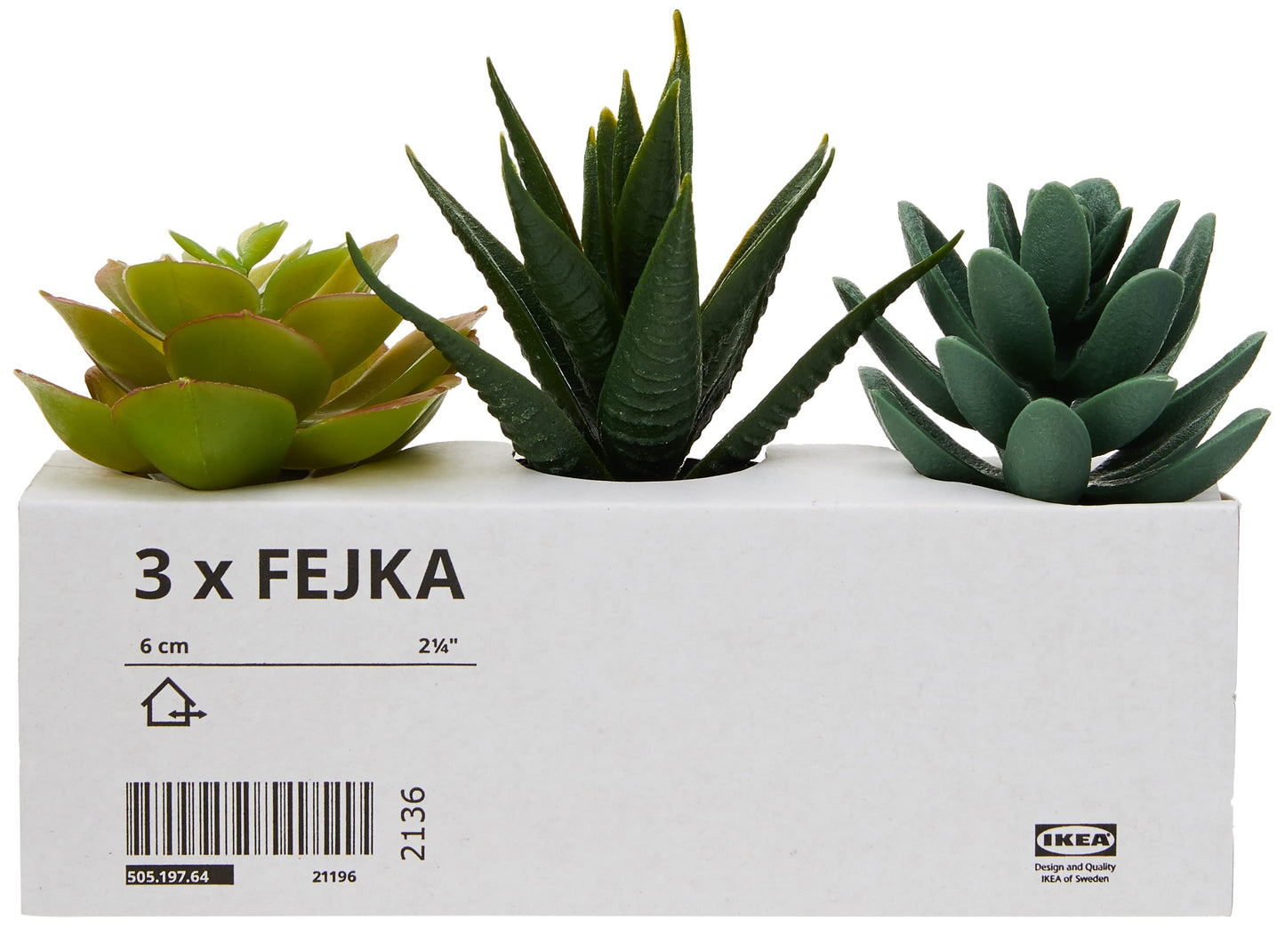 IKEA 203.953.31 Fejka Artificial Potted Plant with Pot, Indoor/Outdoor Succulent