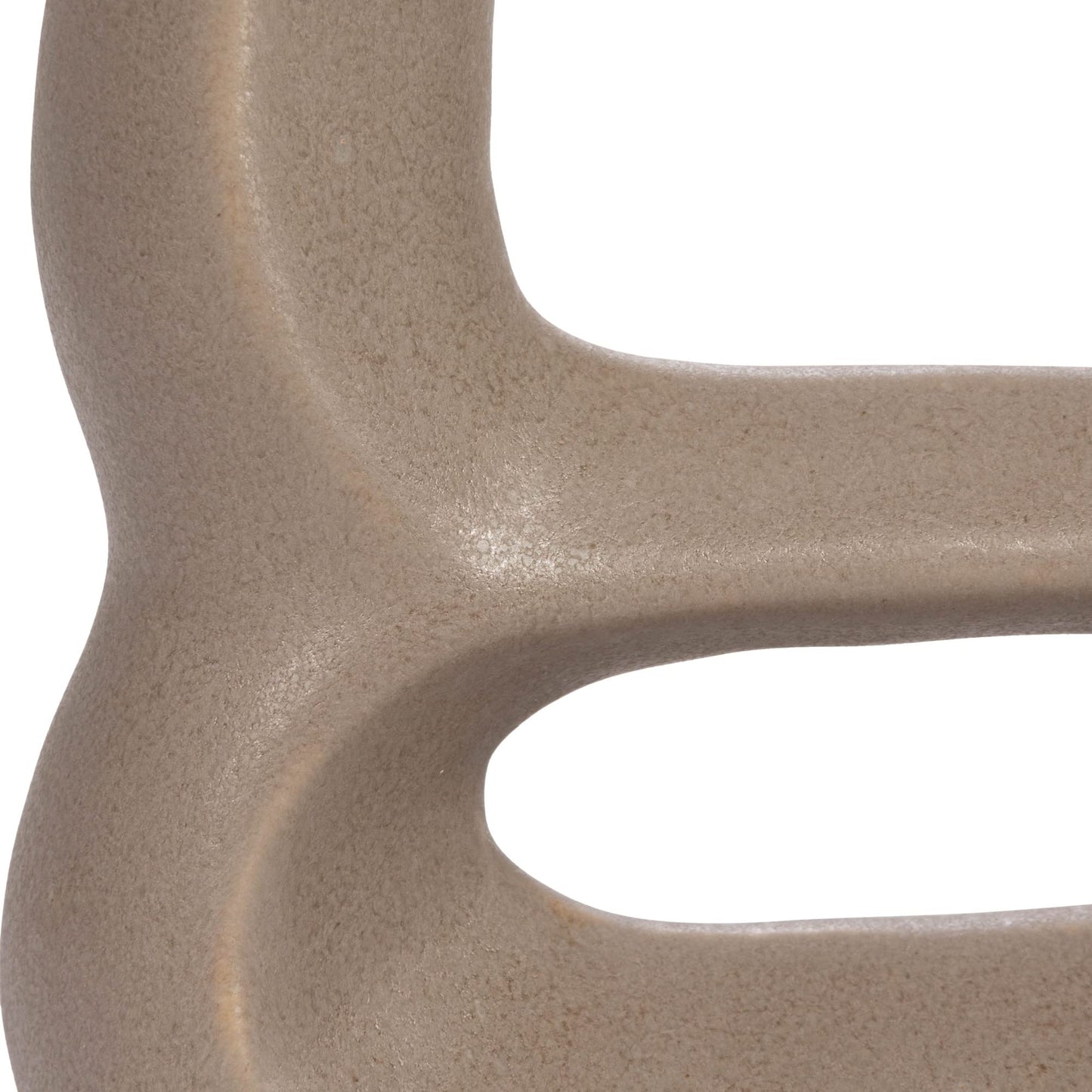 Bloomingville Stoneware Sculptural Vase, Tan