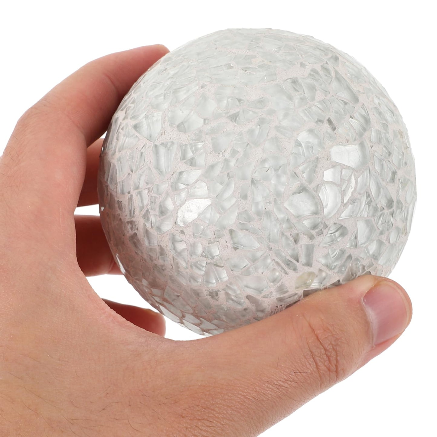 Alipis Decorative Balls 3.14 Inch Sphere Ornaments Set of 3 Lightweight Foam Tabletop Decor for Home Wedding Party Centerpieces Indoor Outdoor Display
