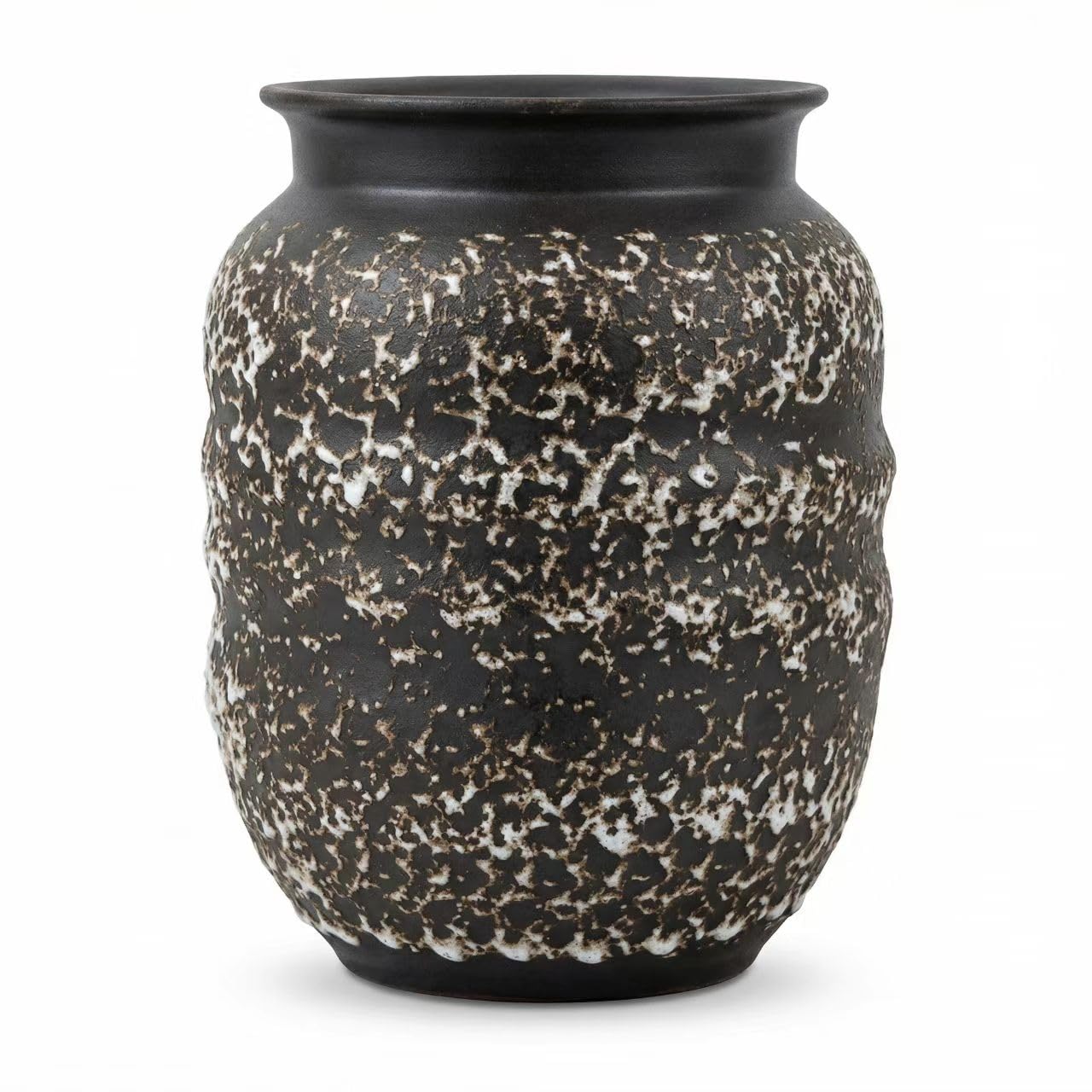 ZgdLScyF 8 Inch Handcrafted Rustic Ceramic Flower Vase