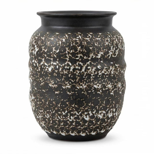 ZgdLScyF 8 Inch Handcrafted Rustic Ceramic Flower Vase