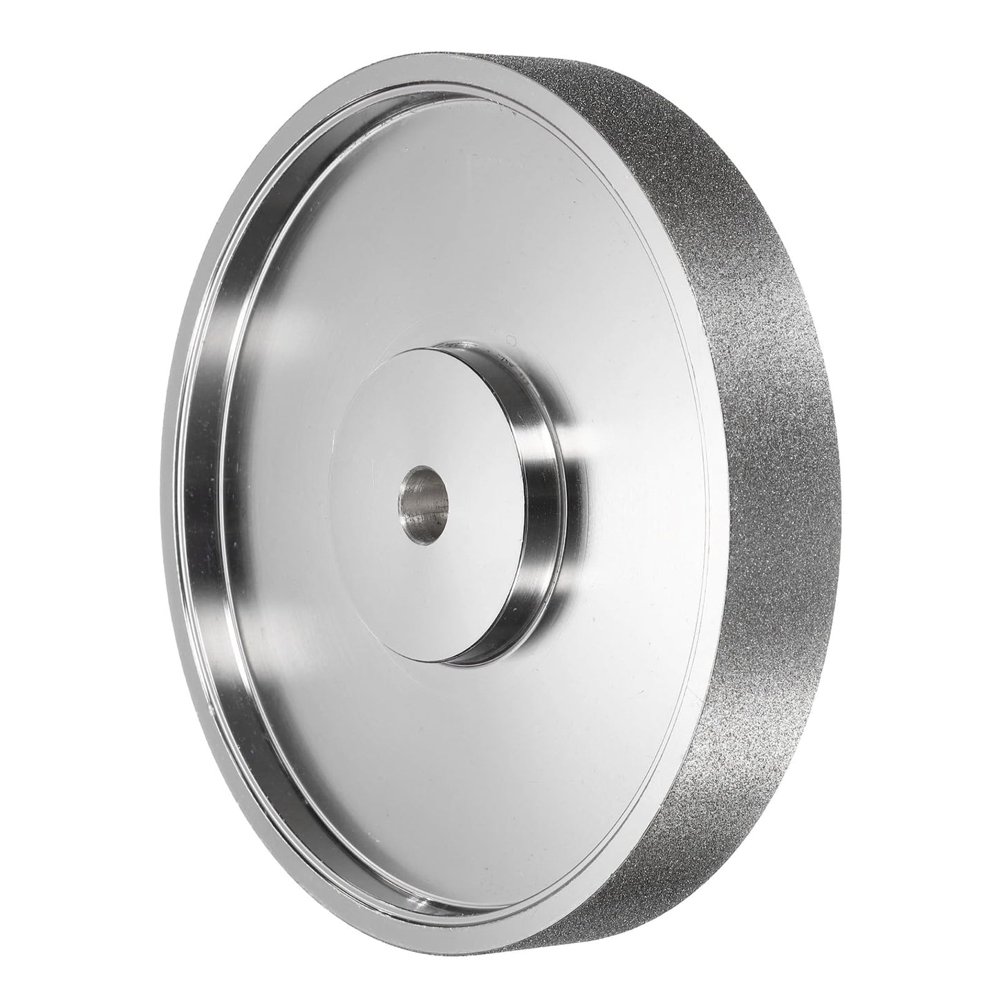 HARFINGTON Diamond Lapidary Wheel 6 Inch x 1 Inch with 1/2" Arbor Hole 120 Grit Jewelry Grinding Wheels, for Stone Marble Gem Glass Ceramics Crystal Cemented Carbide Steel