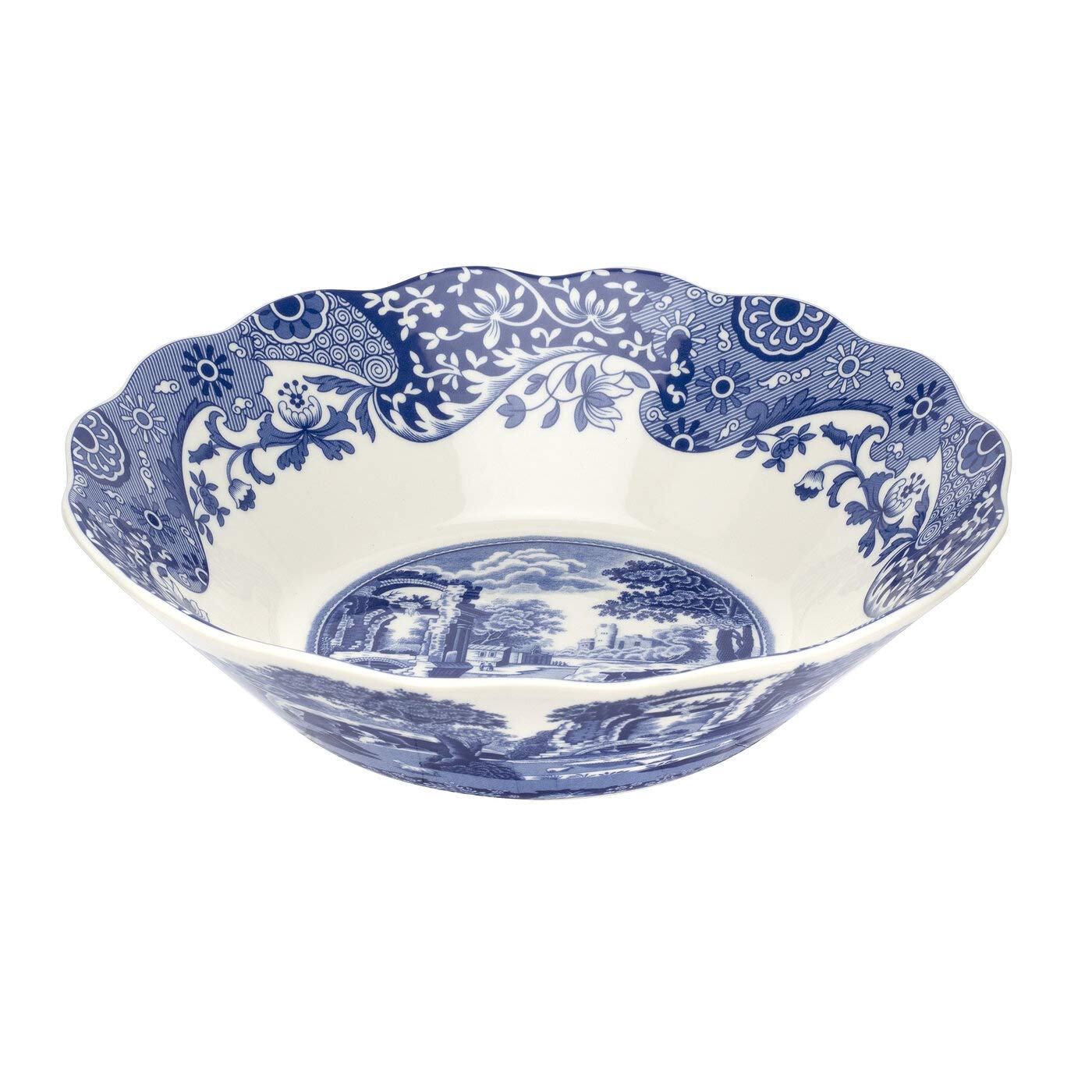 Spode Blue Italian 10-Inch Daisy Bowl