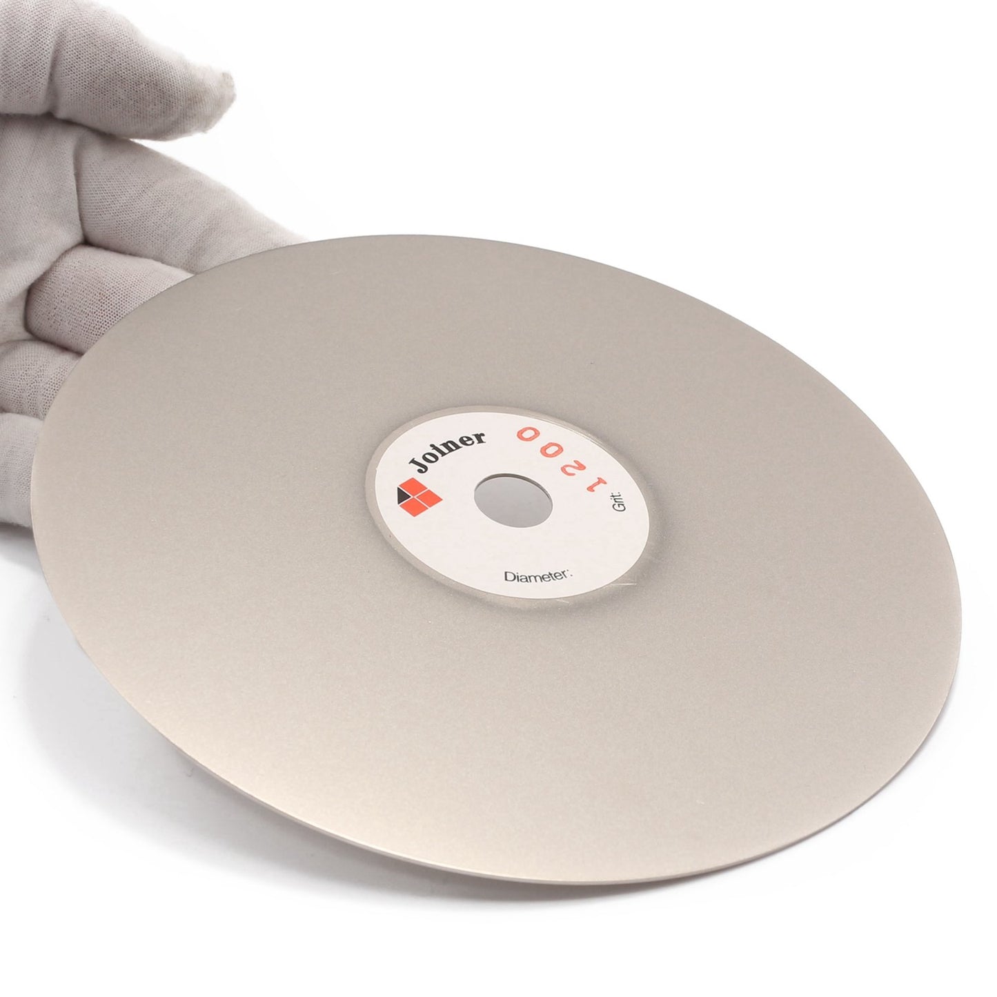 6" inch 150 mm Grit 1200 Diamond Grinding Disc Abrasive Wheel Coated Flat Lap Disk Jewelry Tools for Gemstone Glass Rock Ceramics