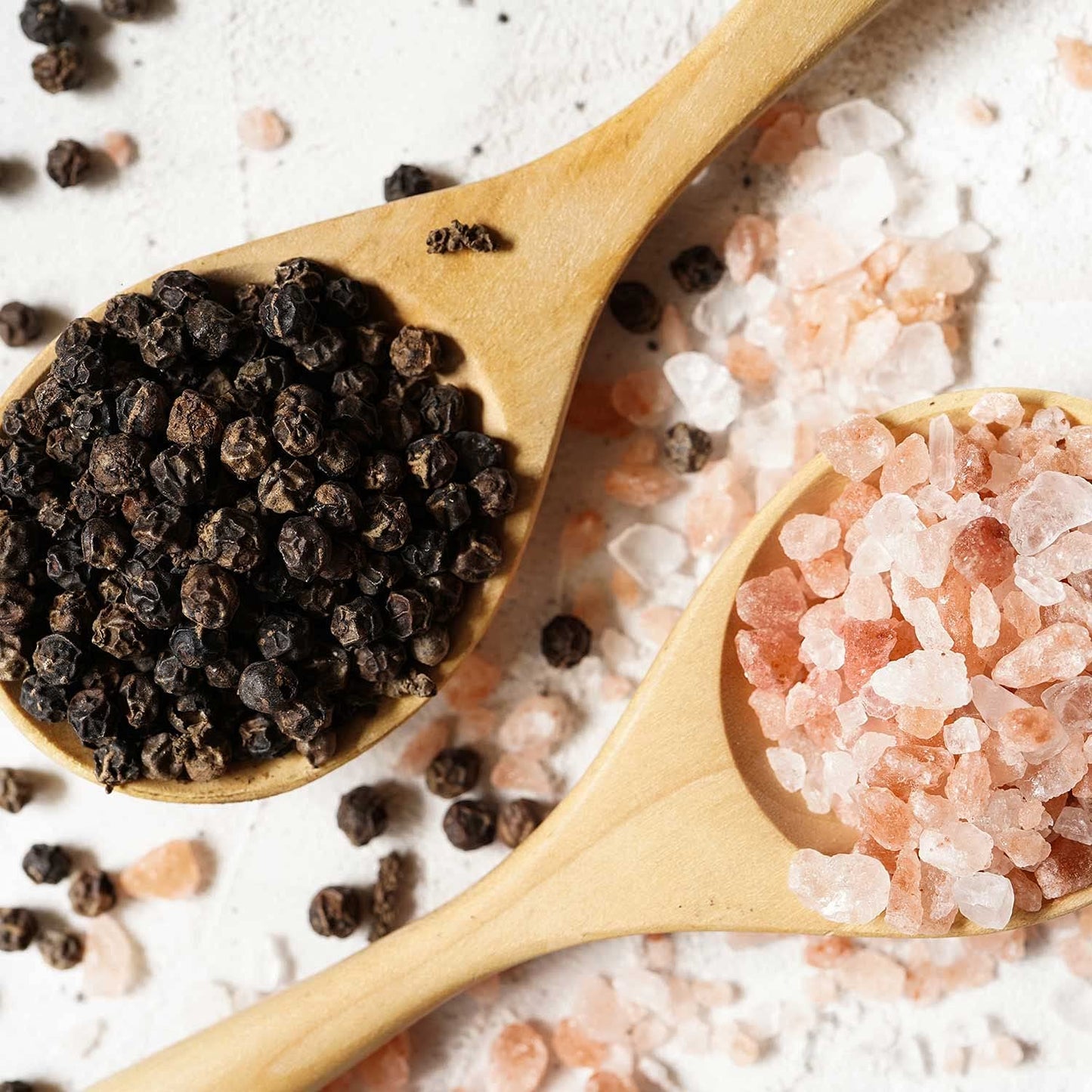 Himalayan Chef Pink Salt and Black Pepper, Glass Grinder set - 5.96 oz - 100% Natural and Organic salt & pepper, Enrich with 84 Minerals | Kosher & Vegan Certified