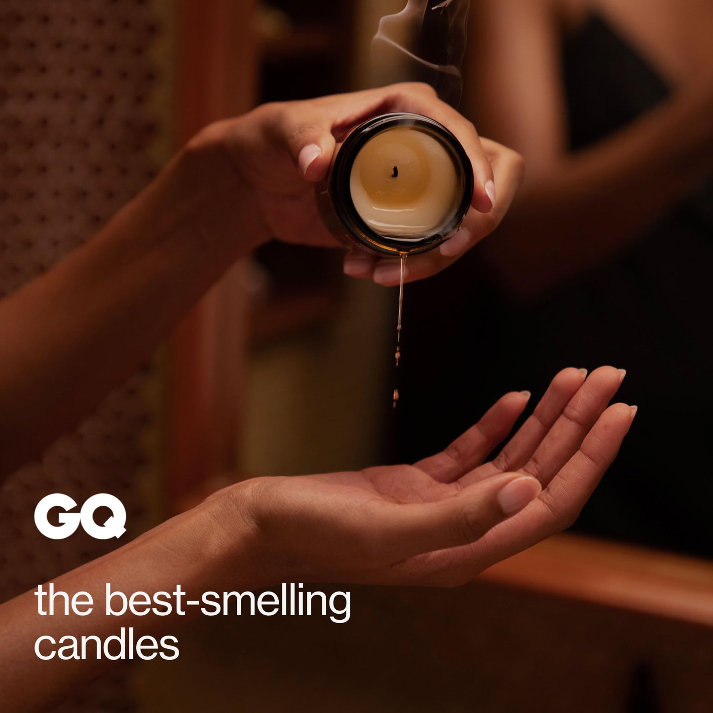 Maude Burn, Corner Office (No. 1) - Hydrating + Skin-Softening Soybean + Jojoba Oil Massage Candle - Soothing Massage Oil, Notes of Amber, Lemongrass + Tonka Bean - Relaxing Self Care Gifts (4 oz)
