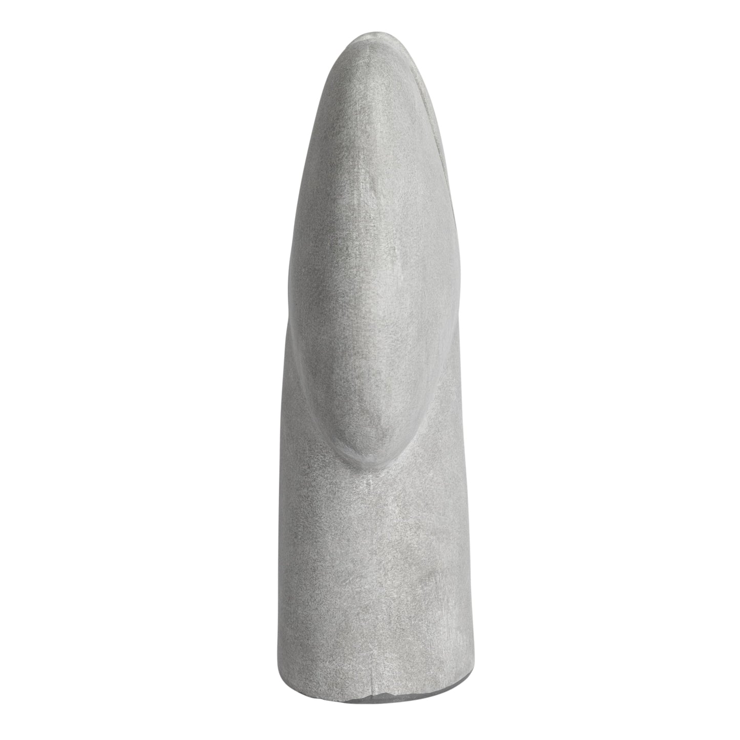 Bloomingville Modern Terracotta Abstract Vase, Grey