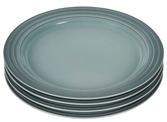 Le Creuset Stoneware Set of 4 Salad Plates, 8.5" each, Sea Salt
