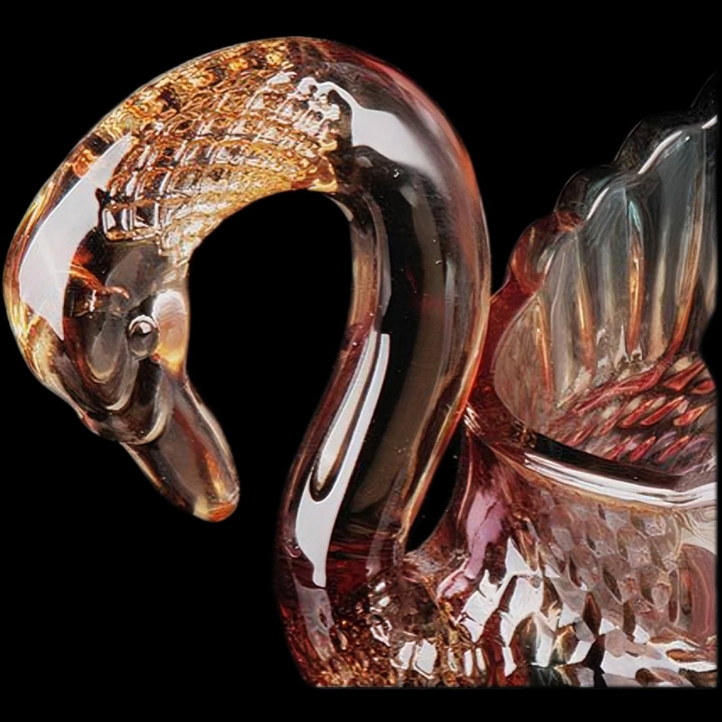 Falytemow Swan-Shaped Candy Dish Swan Design Fruit Bowl Dessert Snack Plate