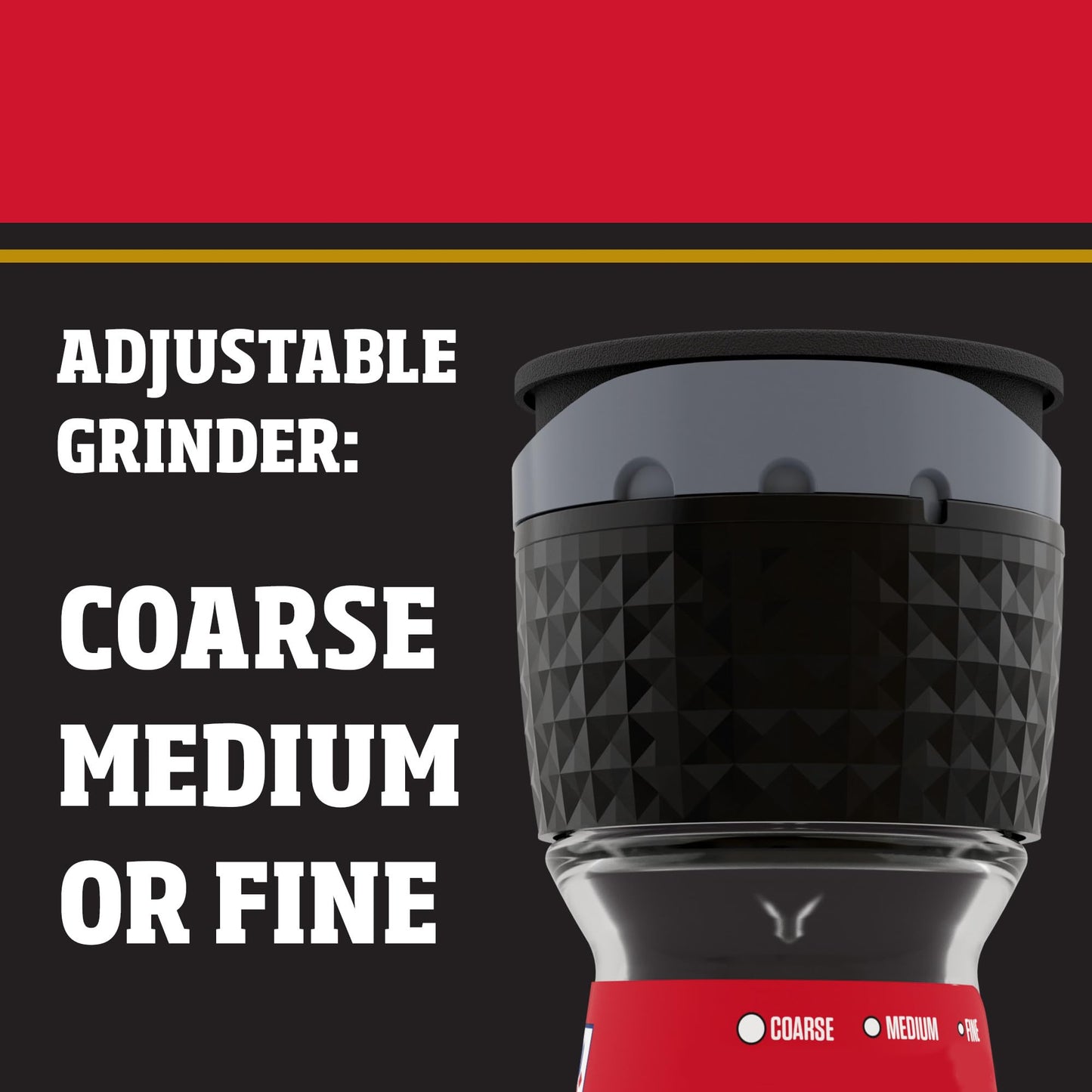 McCormick Premium Black & White Peppercorn Adjustable Grinder, 1.26 oz (Pack of 6)