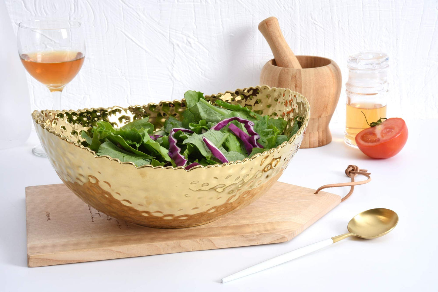 Pampa Bay Milennium Large Oval Bowl, 9-inches, Gold