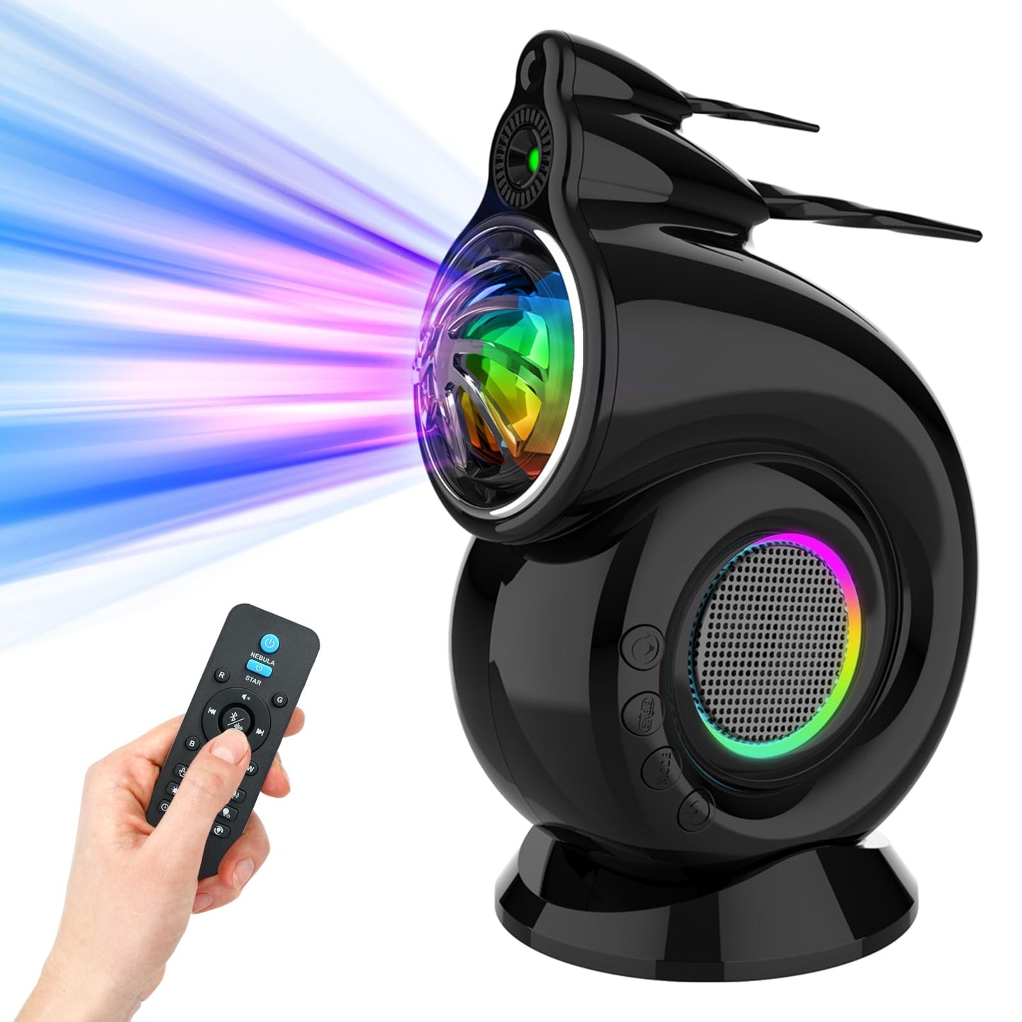 Rossetta Star Projector Galaxy Nebula Night Light Projector for Bedroom