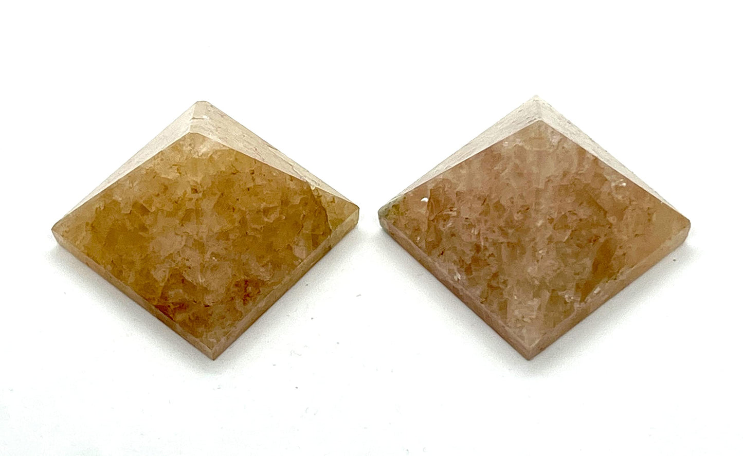 Yellow Quartz Pyramid 2 Inch – Scorpio Gemstone Solar Plexus Chakra