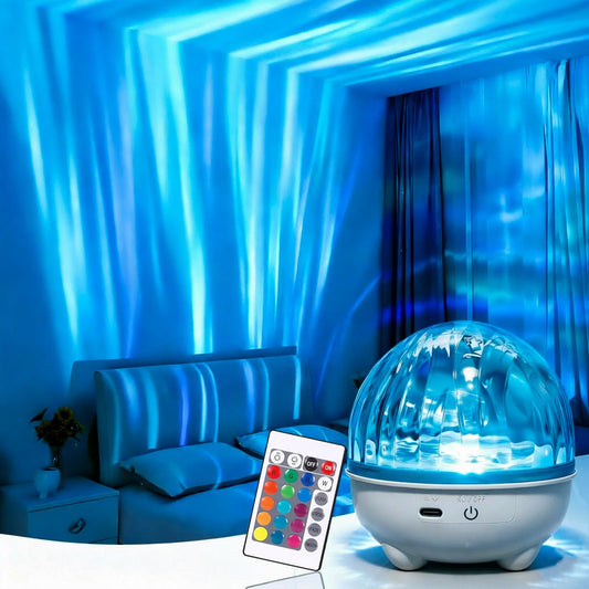 CYSMJDKJ 2026 New Cordless Northern Lights Projector, 16 Colors Aurora Light Projector with Remote, 360° Rotating Aurora Borealis Night Light, Dynamic Lighting for Teen Girls Adults Bedroom Classroom
