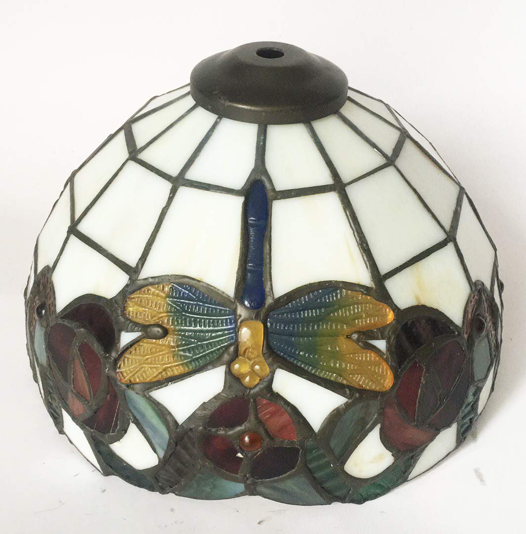 Tiffany lamp dragonfly HMJ8029 Stained Glass Roses 、Tiffany style 8" table lamp dragonfly