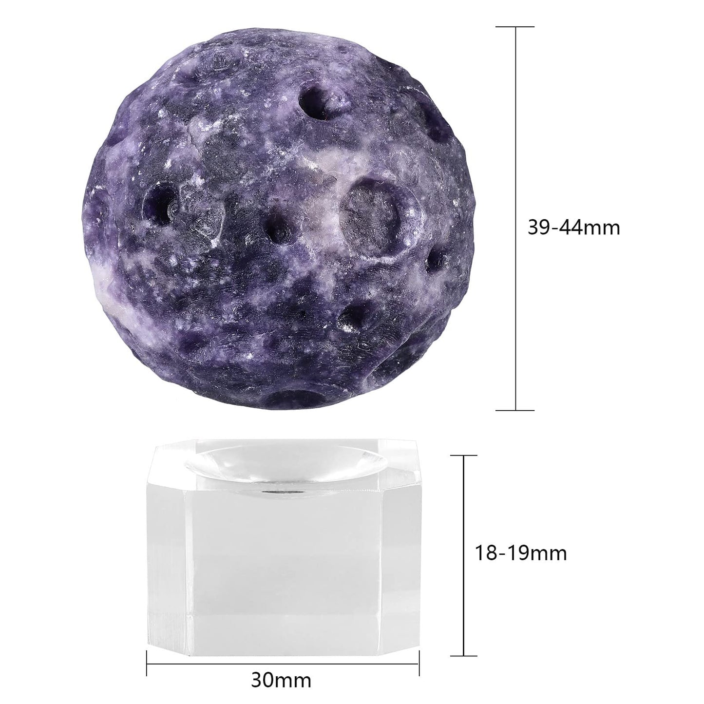 SUNYIK Pack of 2 Rainbow Titanium Coated Druzy Geode Sphere Ball Sculpture & Natural Rose Quartz rystal Ball with Stand