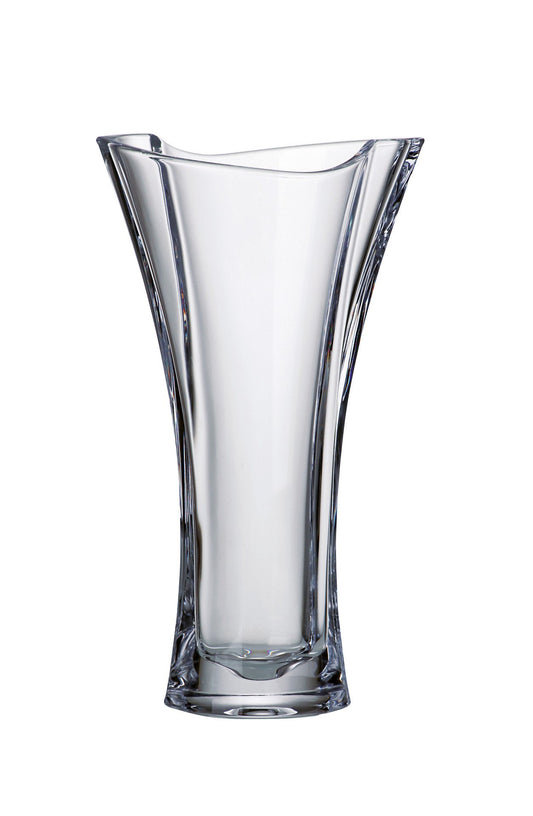 Barski - European Glass -Crystalline - Vase - 12" Height - Made in Europe