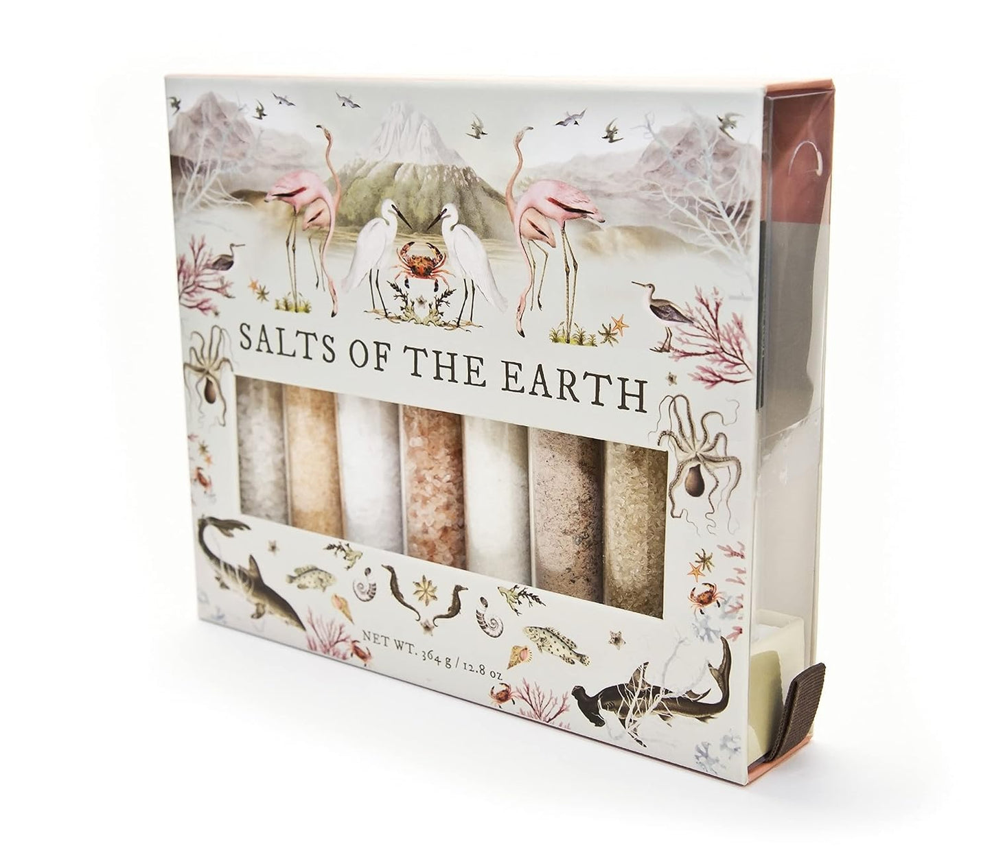 eat.art Salt of the Earth | Exotic Salt Collection from Around the Globe | 8-Pack Gift Set