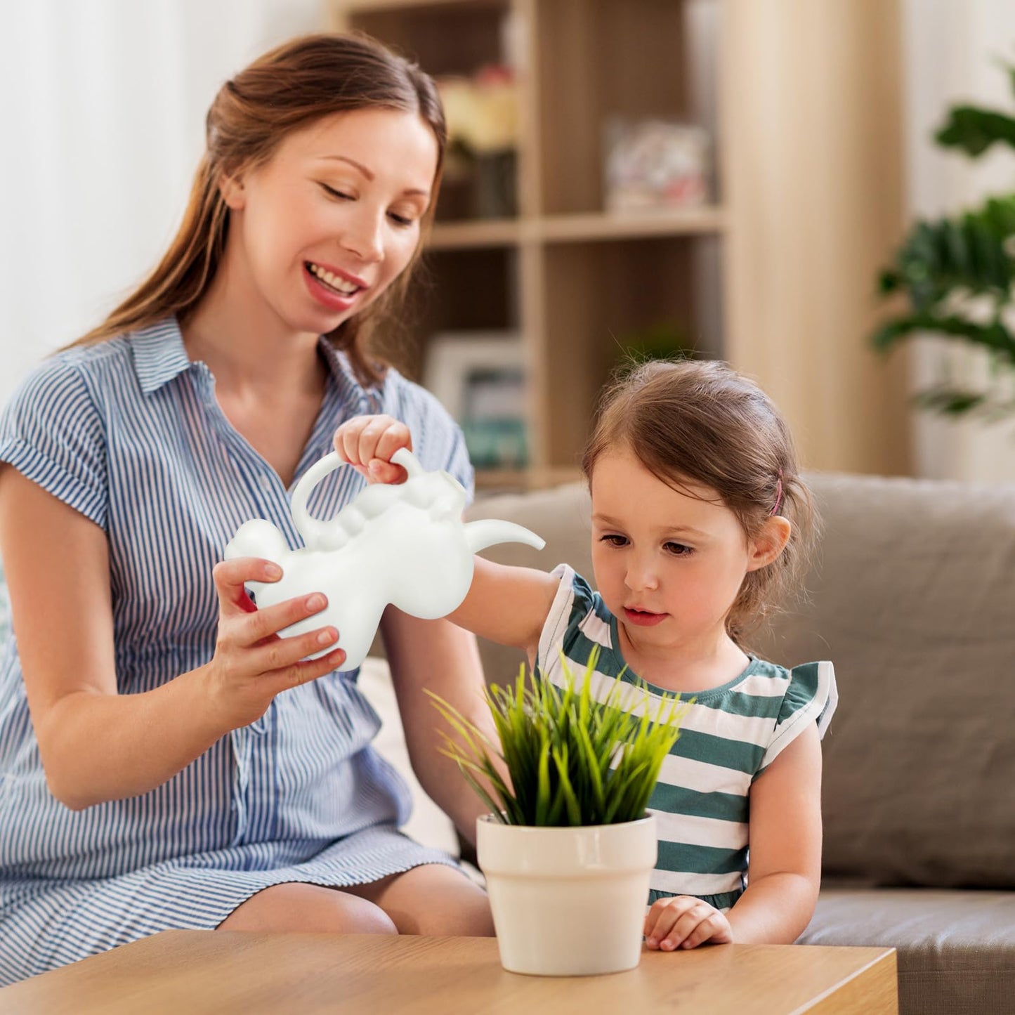 XXXFLOWER Plant Terrarium+Unicorns Indoor Watering Can