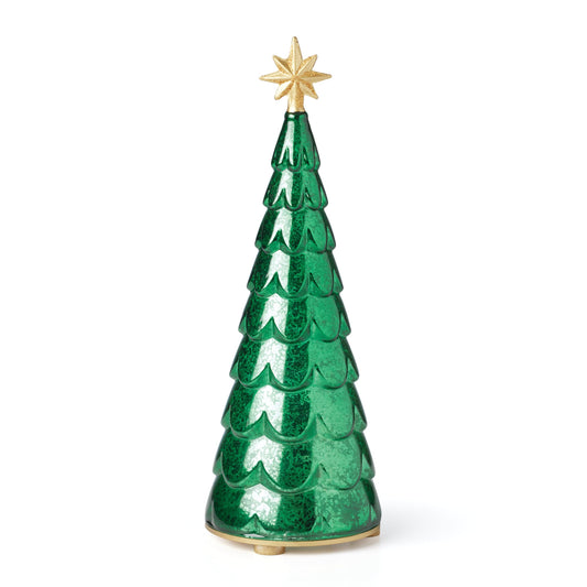 Lenox Radiant Light Holiday Decor Collection, Lit Jewel Tone Tree
