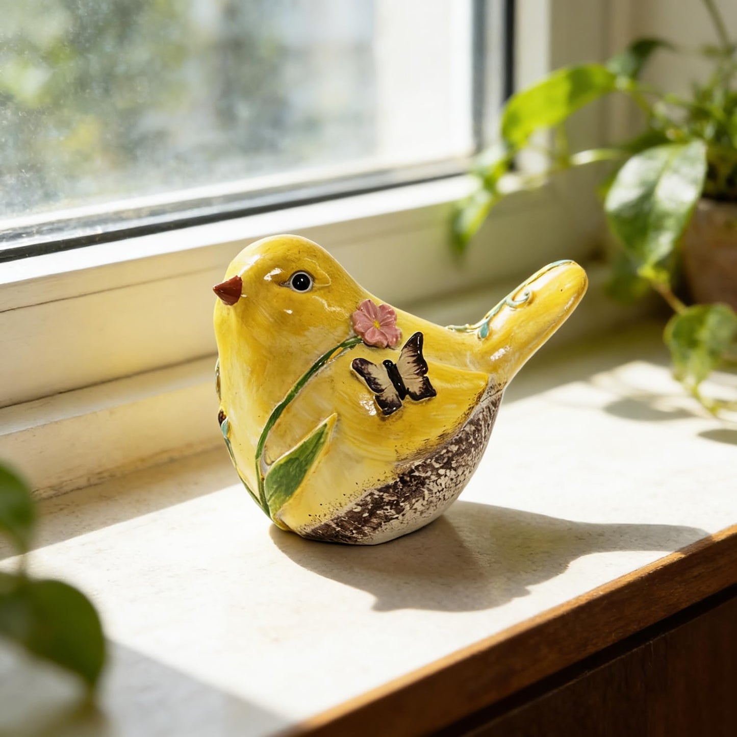 AWAIOY Bird Figurines for Home Decor, Resin Statue Gifts for Bird Lovers