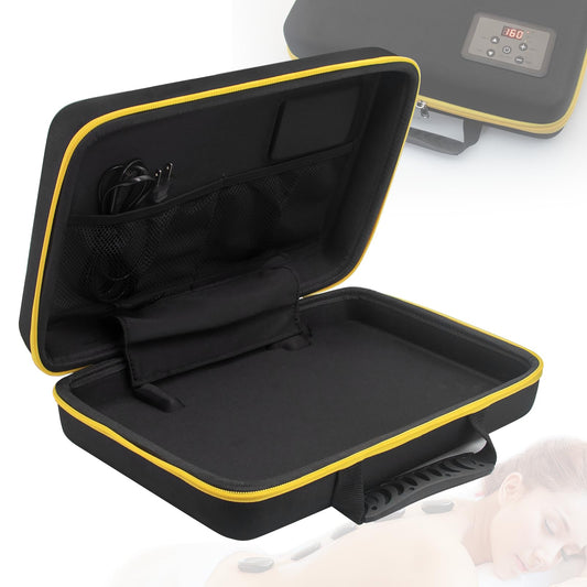 Goodtar Hot Stones Massage Warmer | Massage Heater w/Temp Controller | Portable Heating Massager for Home Spa Muscle Relax Therapy, Hot Stone Heater Case Only(NO Stone) 110V