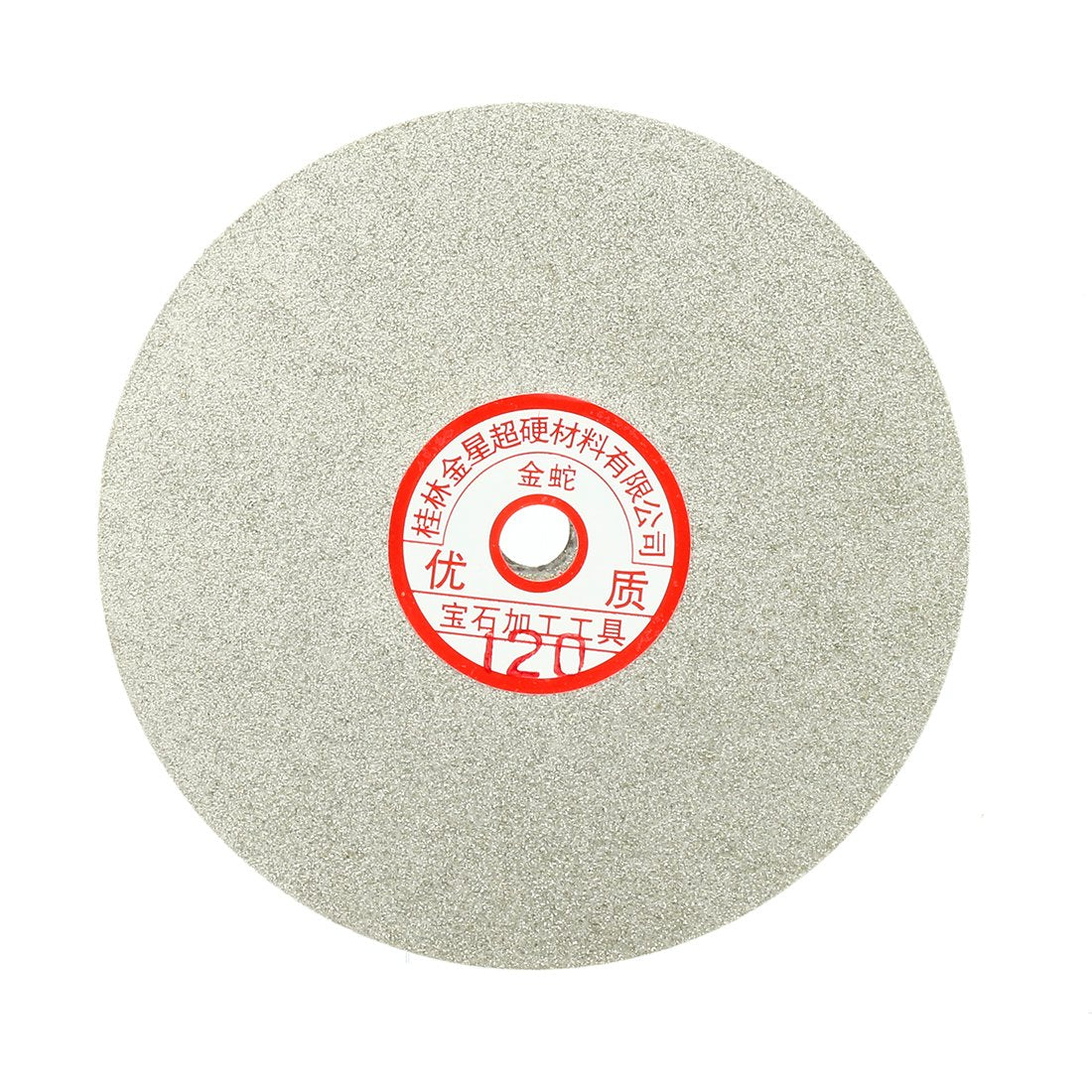 uxcell 6-inch Grit 120 Diamond Coated Flat Lap Wheel Grinding Sanding Polishing Disc