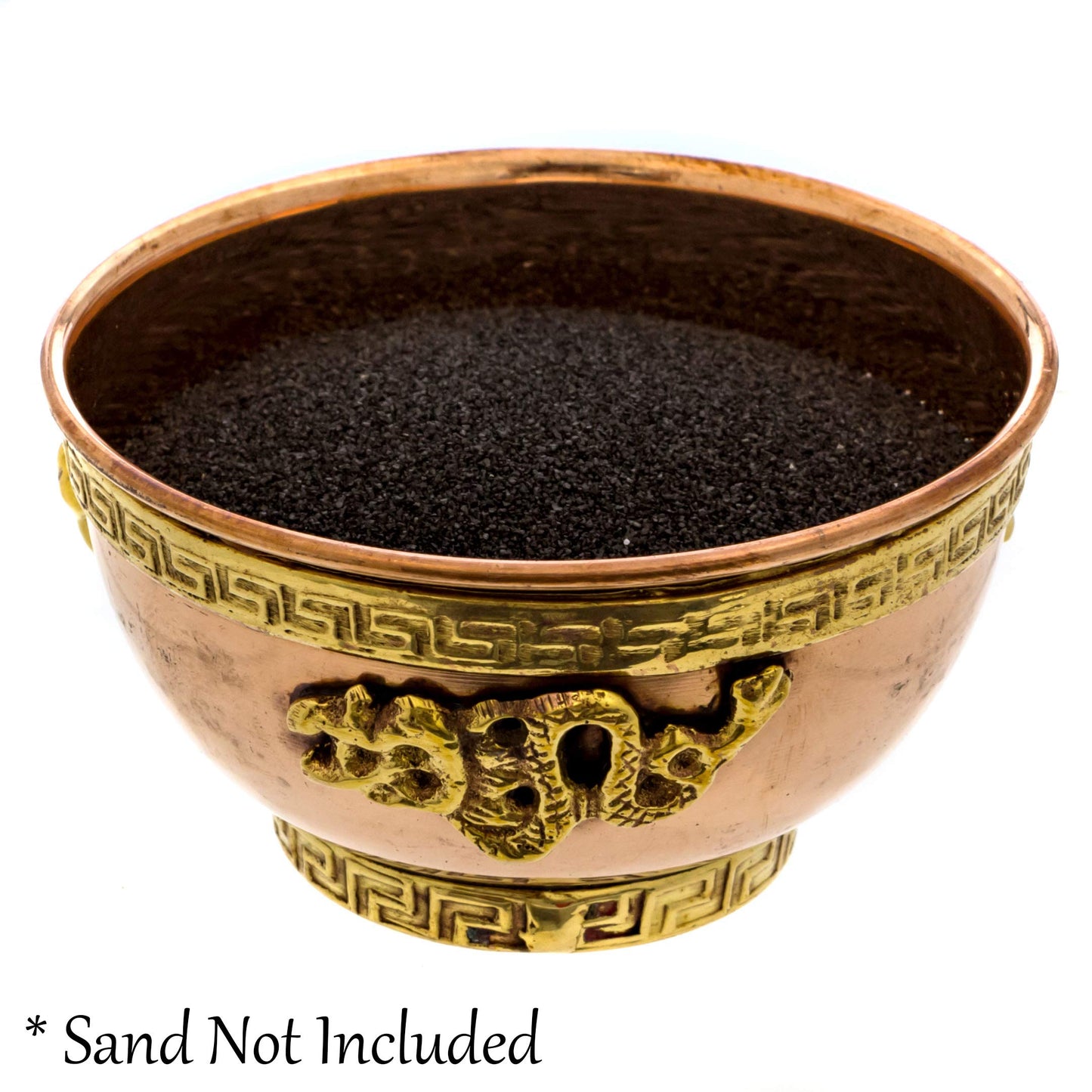 Alternative Imagination Dragon Copper Bowl - Offering Bowl For Altar Use, Ritual Offerings, Witchy Home Decor - Incense Holder for Incense Cones, White Sage, Palo Santo Sticks - 3 Inches Wide
