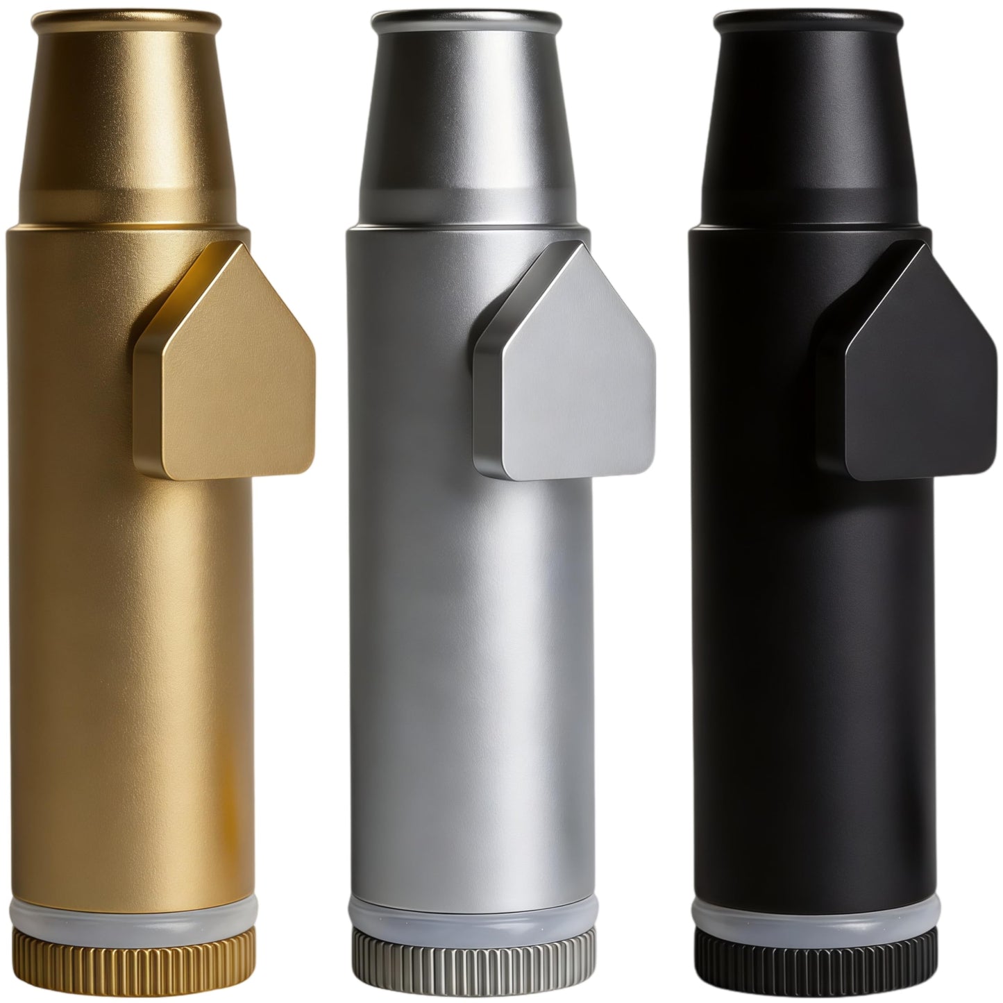 OakMsOik OMO 2nd generation leak proof bottle SnufBullet Spice and Sweetener Portable Travel For Kitchen Use Only (Anodized Aluminum)