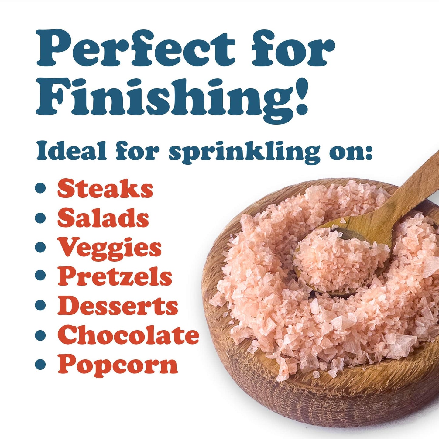 Food to Live - Himalayan Pink Salt Flakes, 6 Ounces – Flaky Salt Crystals, Pure, No Additives, Vegan, Kosher, Bulk. Gourmet Salt. Perfect to Use as a Finishing Salt. Not Suitable for Grinders