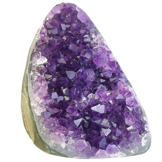Amethyst Cluster Quartz Crystal Rock Raw Stone Purple Crystals Geode Healing Crystals 0-0.5LB