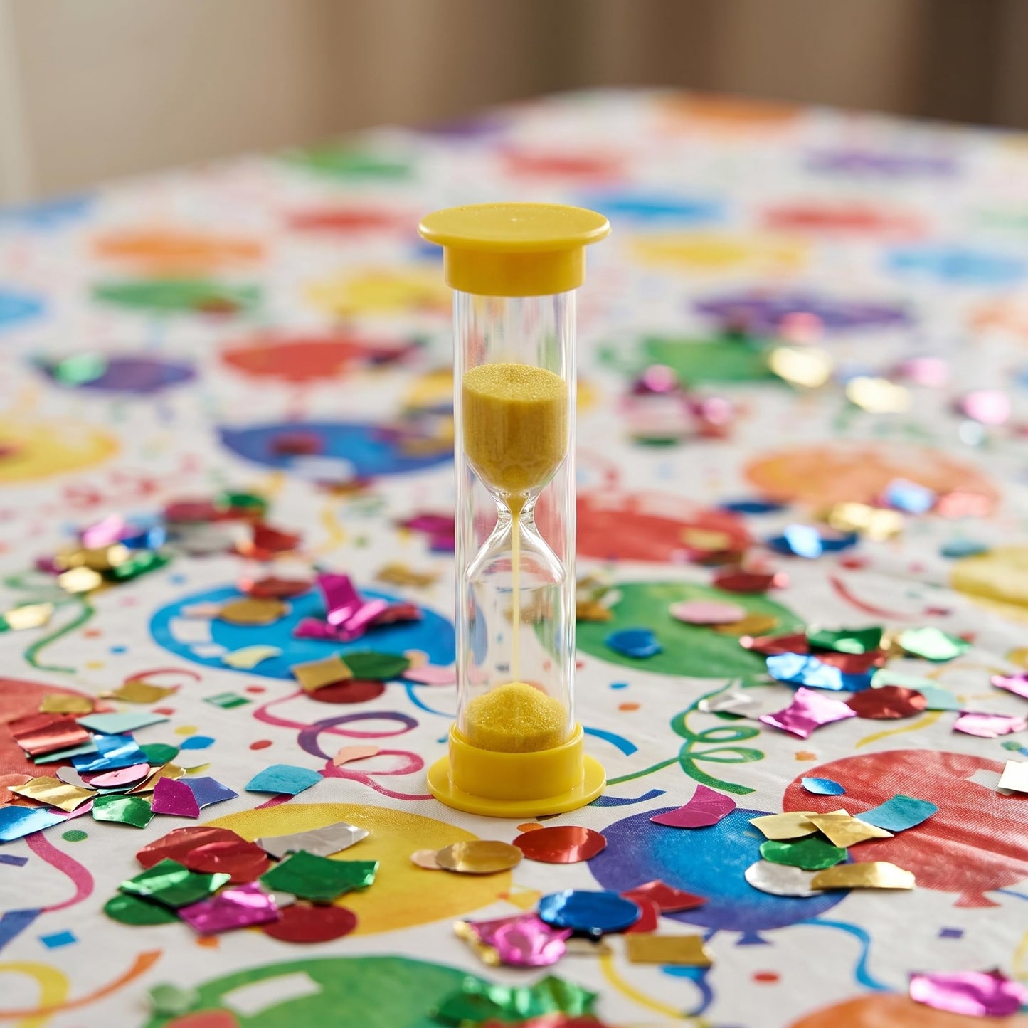 YAUFWUA 60 Pack 1 Minute Sand Timer, Mini Hourglass Timer Bulk 5 Colors One Minute Sand Timers for Classroom,School Prize Party Favors