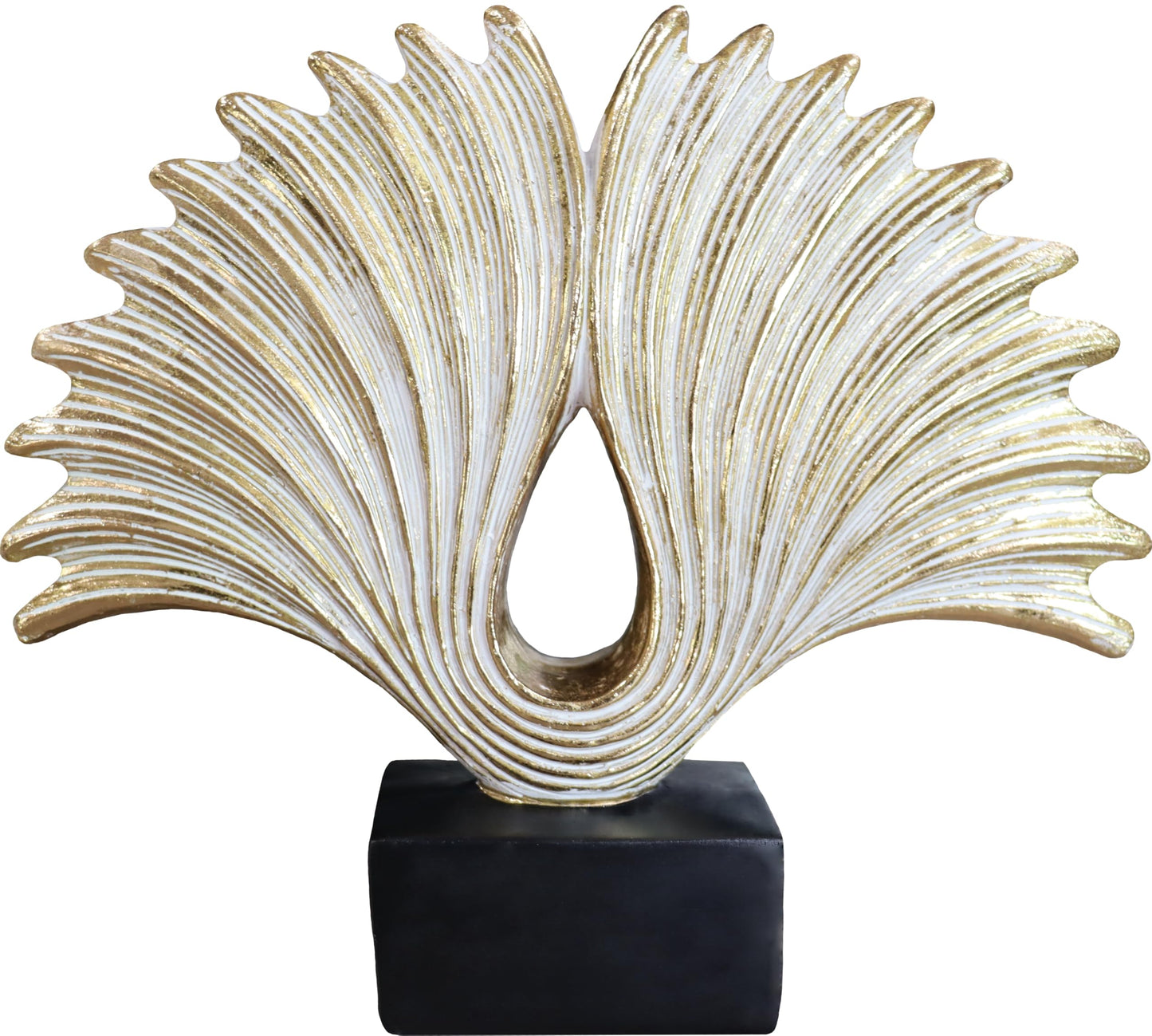 LAIKEARTS 10" Modern Abstract Wing Decorative Sculpture, Knot Sculptures,Home Decor,Coffee Table Statues,Shelf Top Decor Aesthetics,Dining Living Room Desk Decor