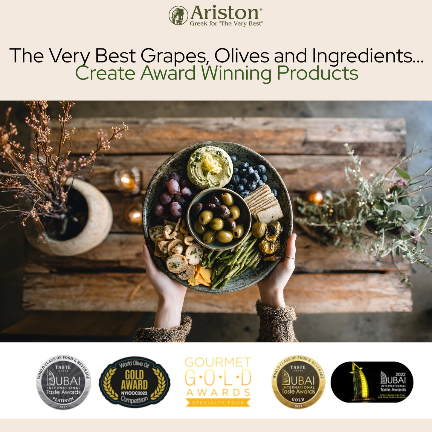 Ariston “The Very Best” Refillable Gourmet Himalayan Rock Salt Grinder – 6.7 oz (190 g) – Product of Greece – Authentic Himalayan Rock Salt