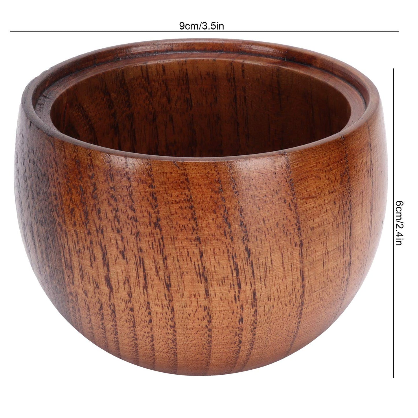 Gsycle Salt Cellar, 2set Spice Jar Spice Box Salt Container Wood Salt Bowl Salt and Pepper Bowls with Lid and Spoon Salt Wooden Bowl with Lid