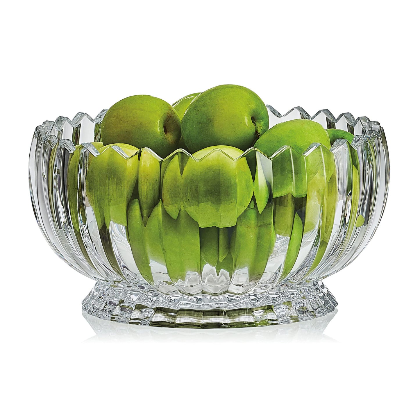 Mikasa Estate Crystal Footed Bowl, 9 Inch