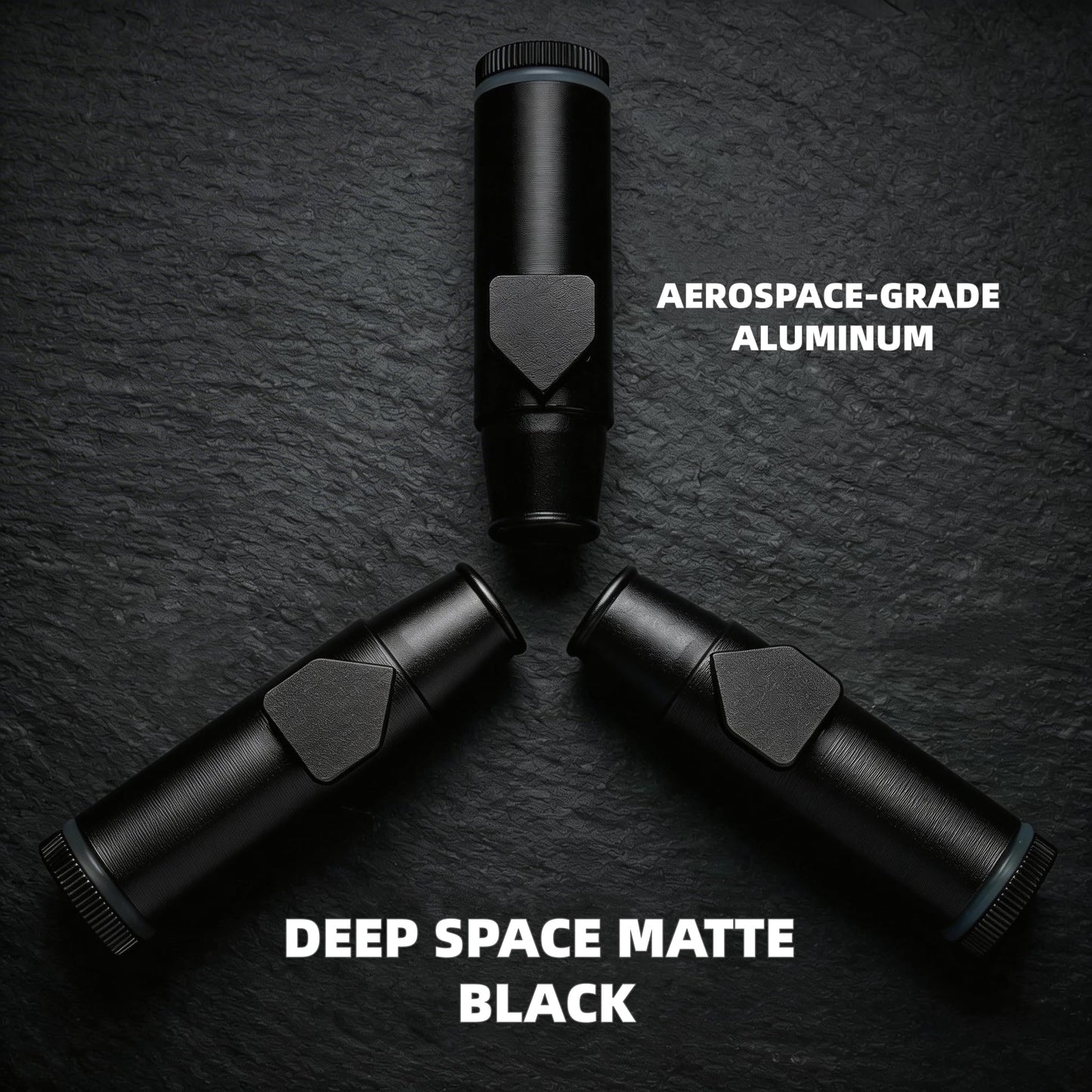 OakMsOik Metal Ieak-proof Bottle (2nd Generation Upgrade Version) (Black）Portable Pepper Shaker (3 pack)