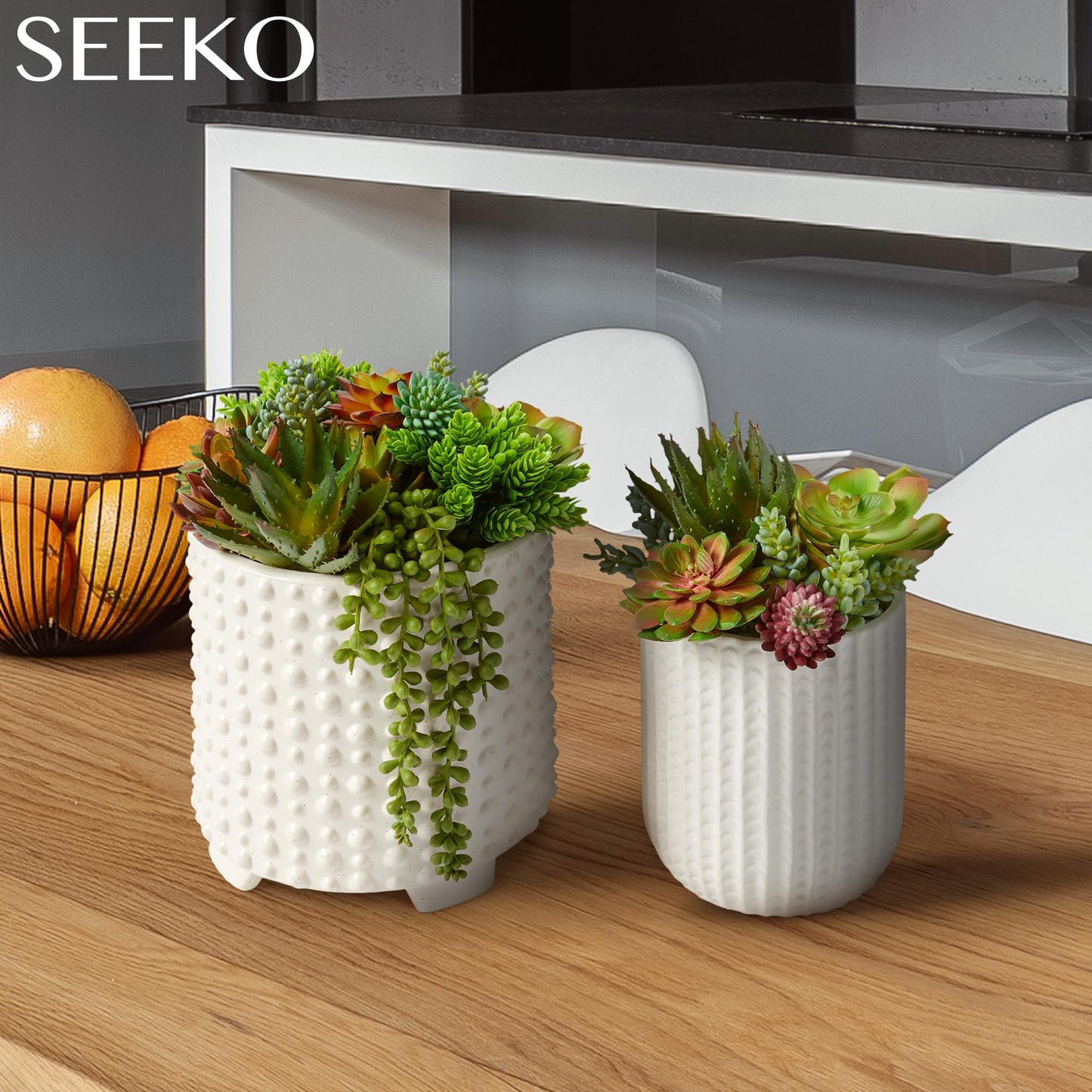 Fake Succulents 28 Pcs - Premium Artificial Faux Succulents Plants