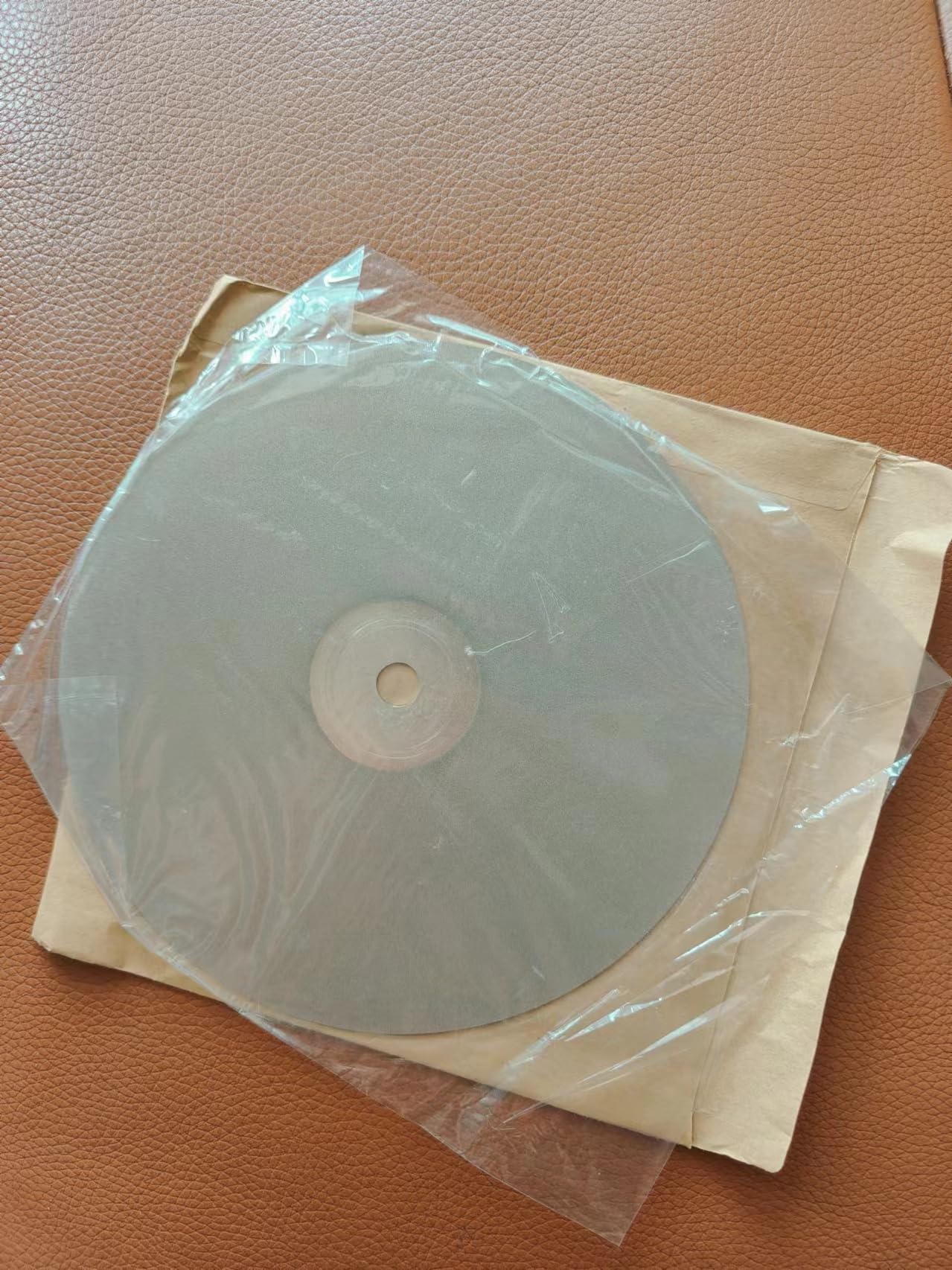 Diamond Flat Lap Disc, 8 Inch, 320 Grit, 1/2 Inch Arbor, for Gemstone Glass Ceramics Grinding Polishing (320 Grit)