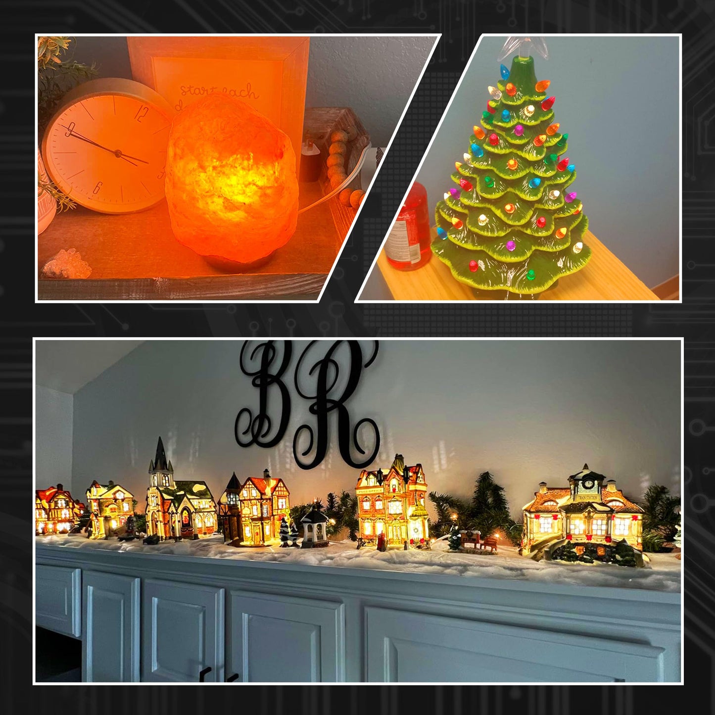 Dimmable Himalayan Salt Lamp Bulbs 15W-40W AC120V 400lm 2700K Warm White S6 C7 T20 4W E12 Mini Candelabra Base for Salt Rock Lamps & Baskets Night Light Decorative String Light Christmas, 8 Pack
