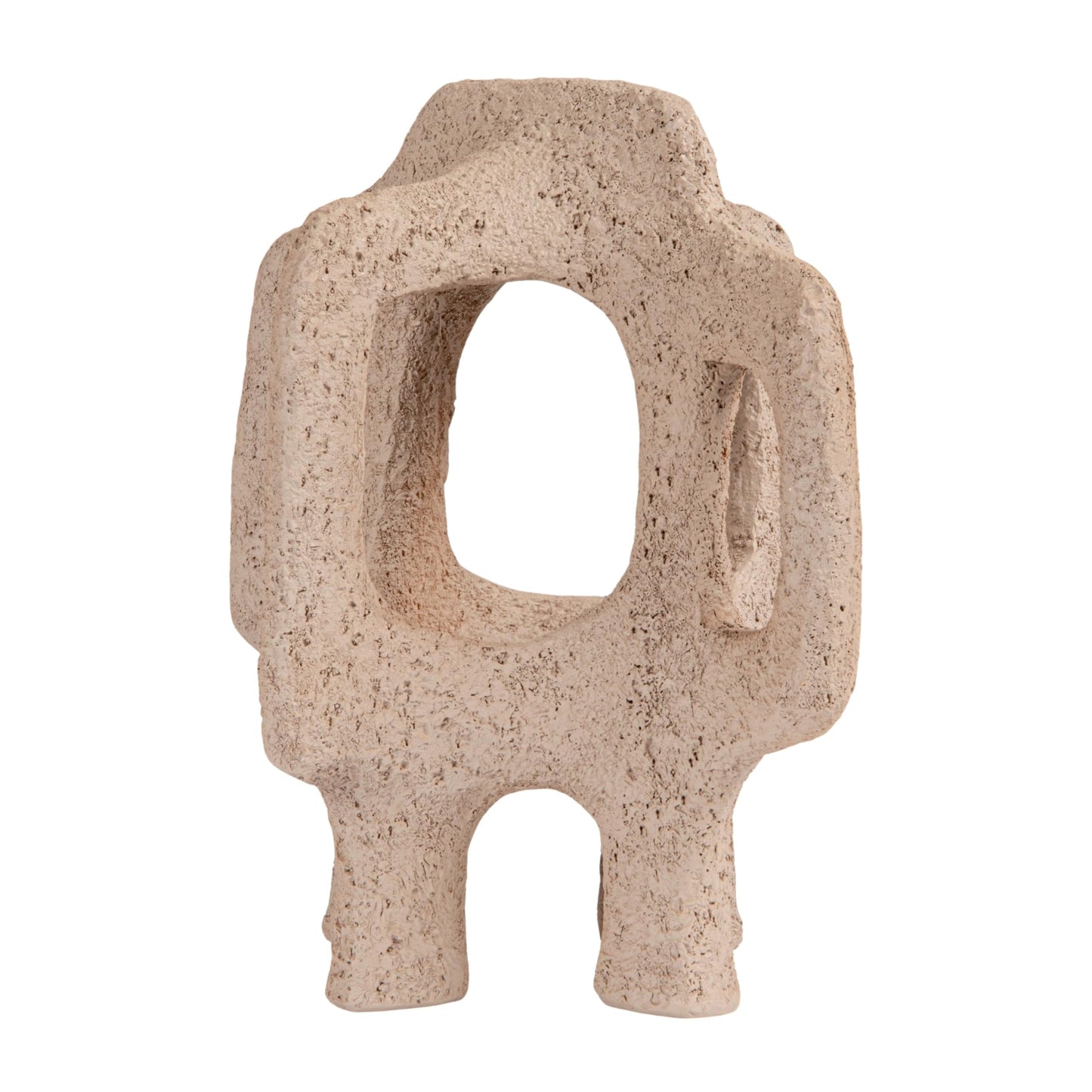 Bloomingville Resin Abstract Décor, Volcano Finish, Brown