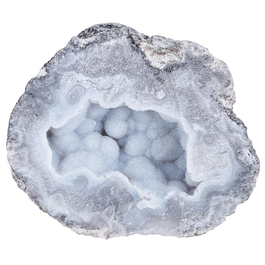 SUNYIK Mexico Agate Geode Quartz Crystal Cluster Specimen Irregular Mineral Stone Display for Home Office Decoration Reiki Healing Meditation, 0.78-1.77"(201-300g)
