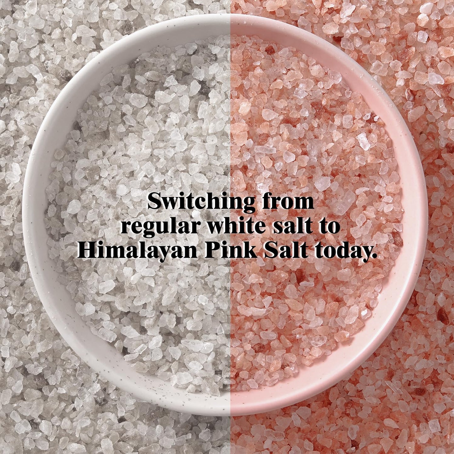 Himalayan Chef Himalayan Pink Salt 80 oz (2.26kg), Non-GMO, Kosher, Coarse Grain, Nutrient and Mineral Dense for Health, Gourmet Pure Crystal Pink Salt, Pink Salt for Grinder, 5 Pound (Pack of 1)