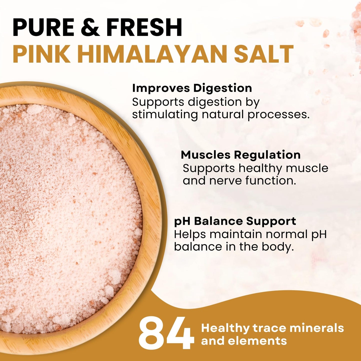 Fàtima Fine Ground Pink Himalayan Salt | 100% Pure & Mineral-Rich Himalayan Rock Salt for Grinder Refill | Natural, Unrefined & Non-GMO Fine Powder for Cooking, Seasoning, Baking & Table Use | 20 Oz