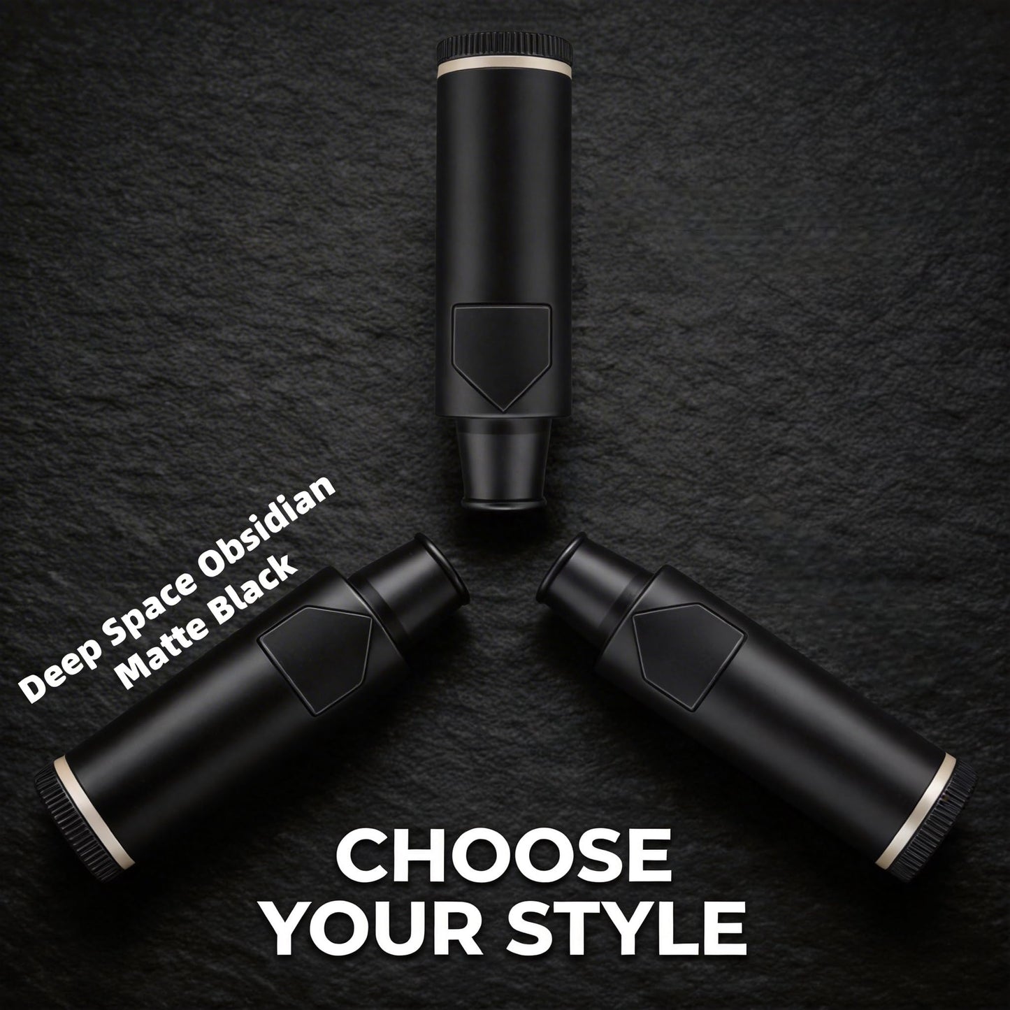 OakMsOik Metal Ieak-proof Bottle (3nd Generation Upgrade Version) (Black）Pepper Shaker (3 pack)