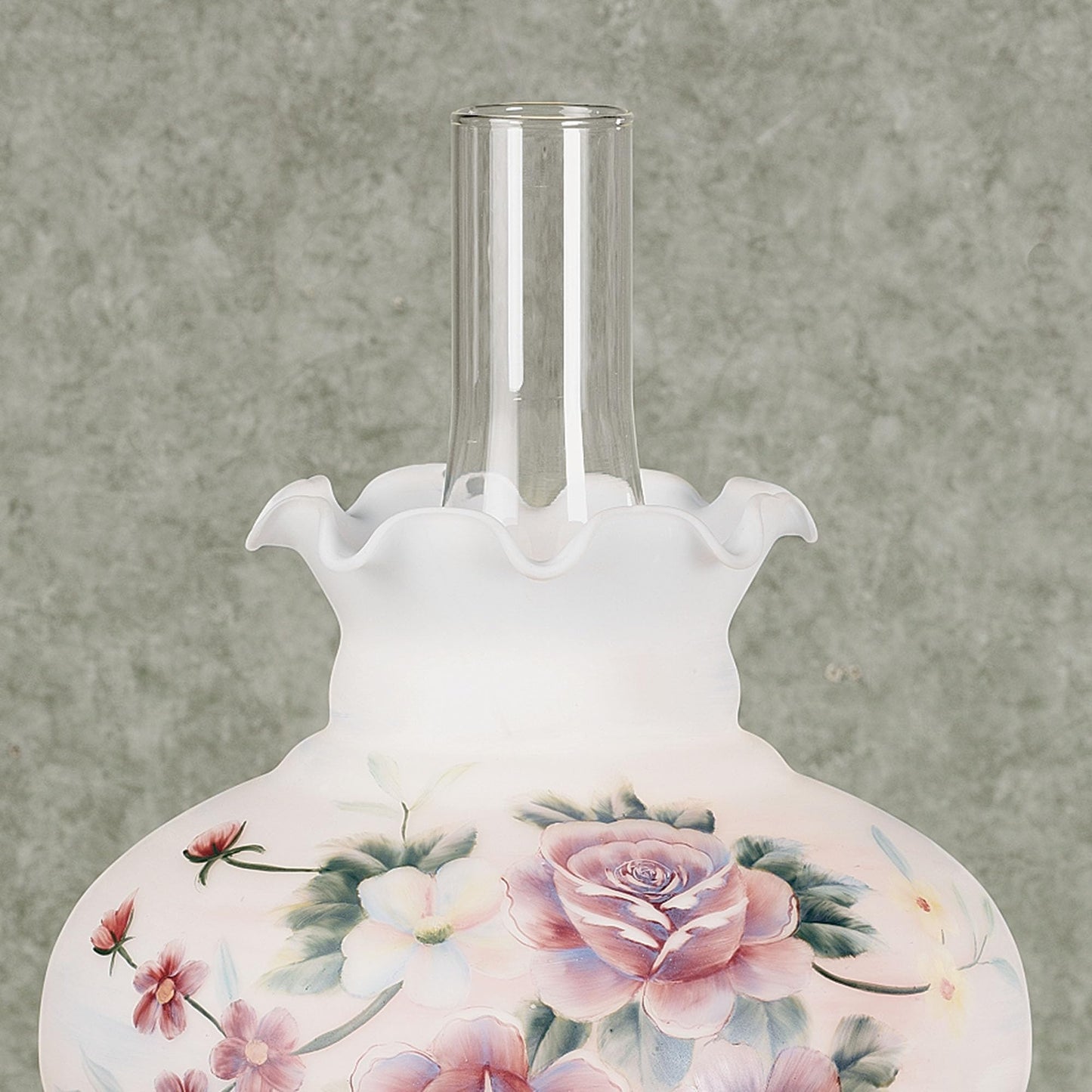 Touch of Class Beatrice Hurricane Rose Table Lamp, Pink